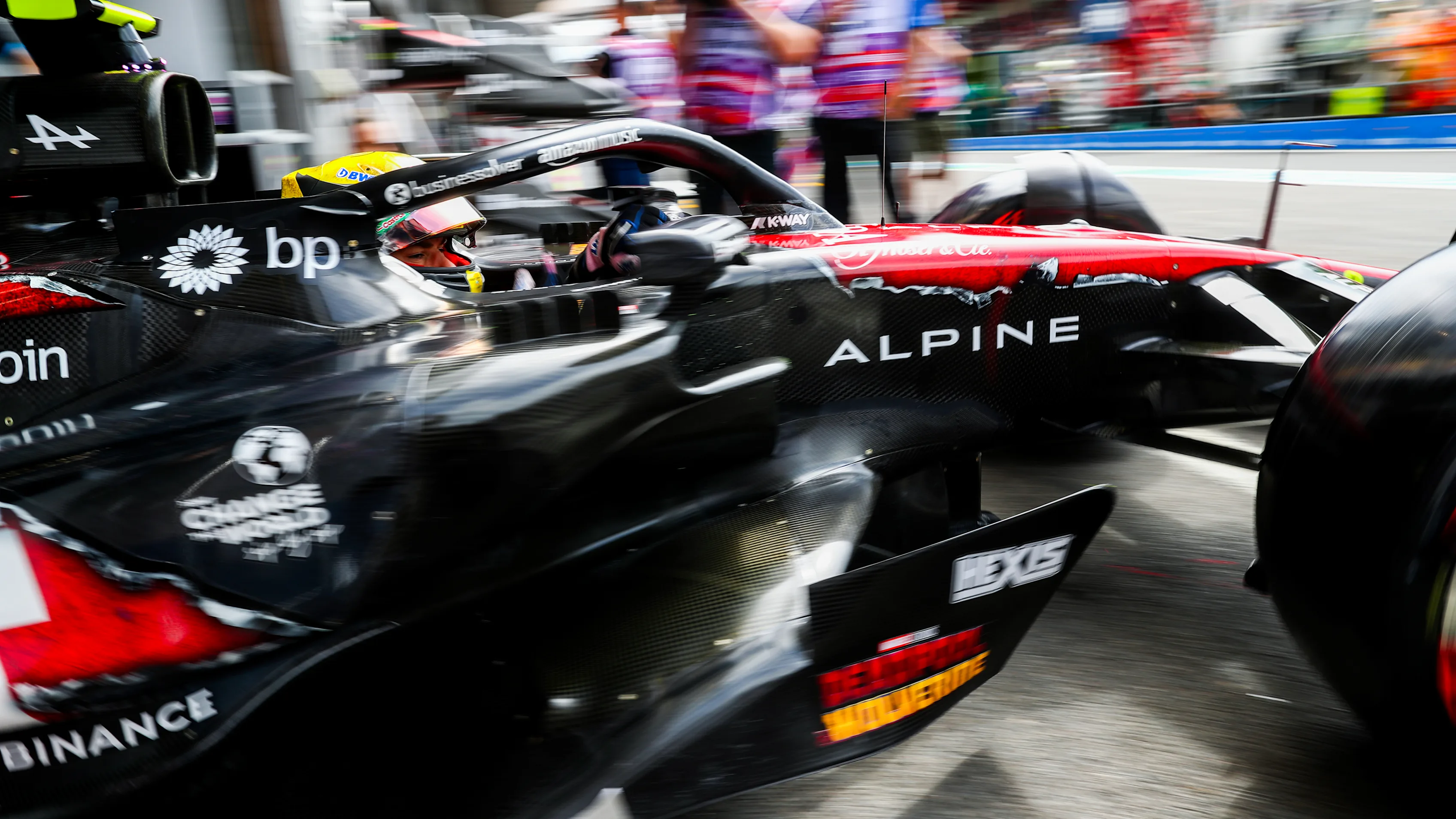 SPA, BELGIUM - JULY 26: Pierre Gasly of Alpine and France  during practice ahead of the F1 Grand Prix of Belgium at Circuit de Spa-Francorchamps on July 26, 2024 in Spa, Belgium. (Photo by Peter Fox - Formula 1/Formula 1 via Getty Images)