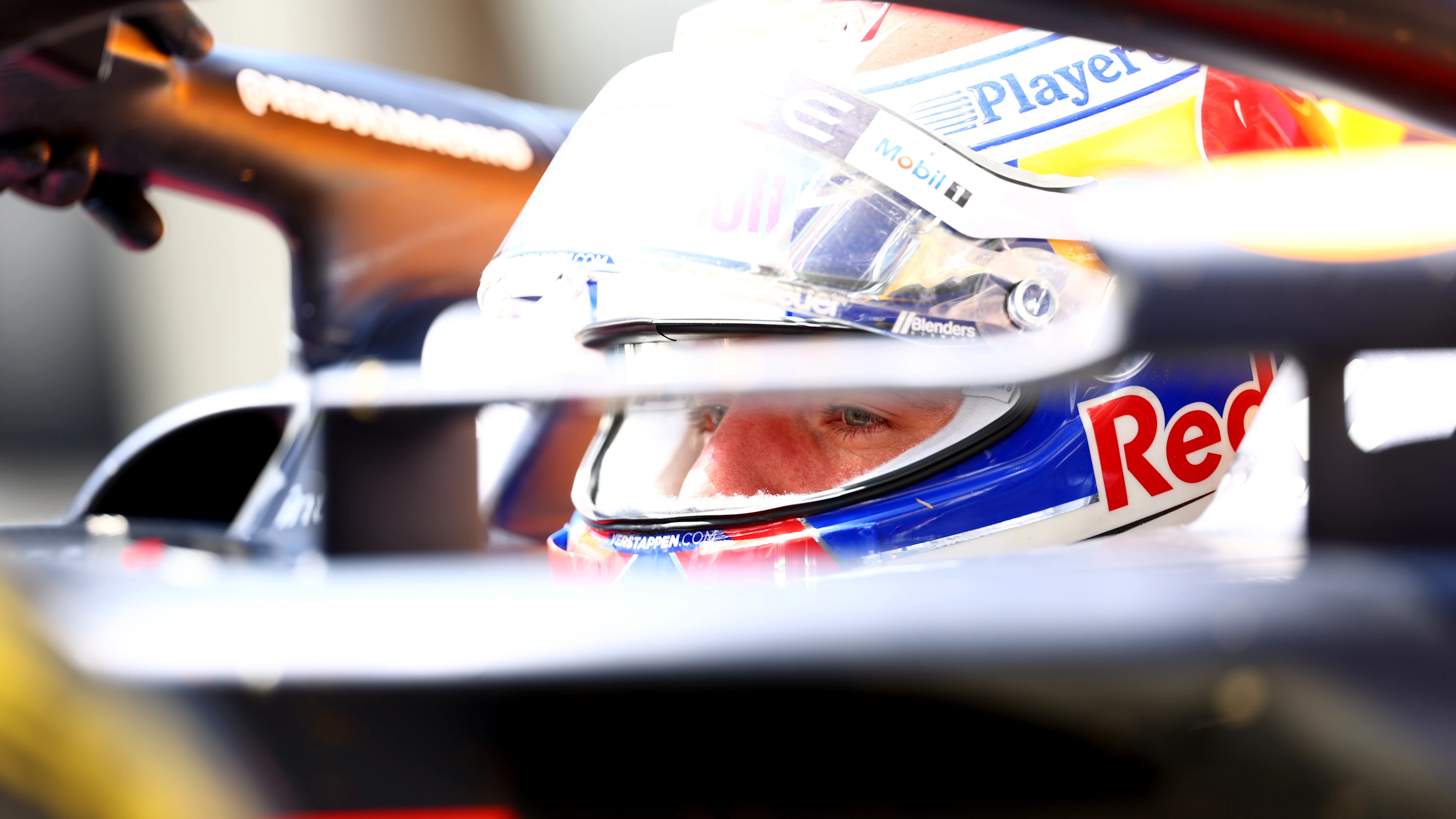 MONTREAL, QUEBEC - JUNE 07: Max Verstappen of the Netherlands and Oracle Red Bull Racing in the cockpit of his Oracle Red Bull Racing RB20  during practice ahead of the F1 Grand Prix of Canada at Circuit Gilles Villeneuve on June 07, 2024 in Montreal, Quebec. (Photo by Bryn Lennon - Formula 1/Formula 1 via Getty Images)