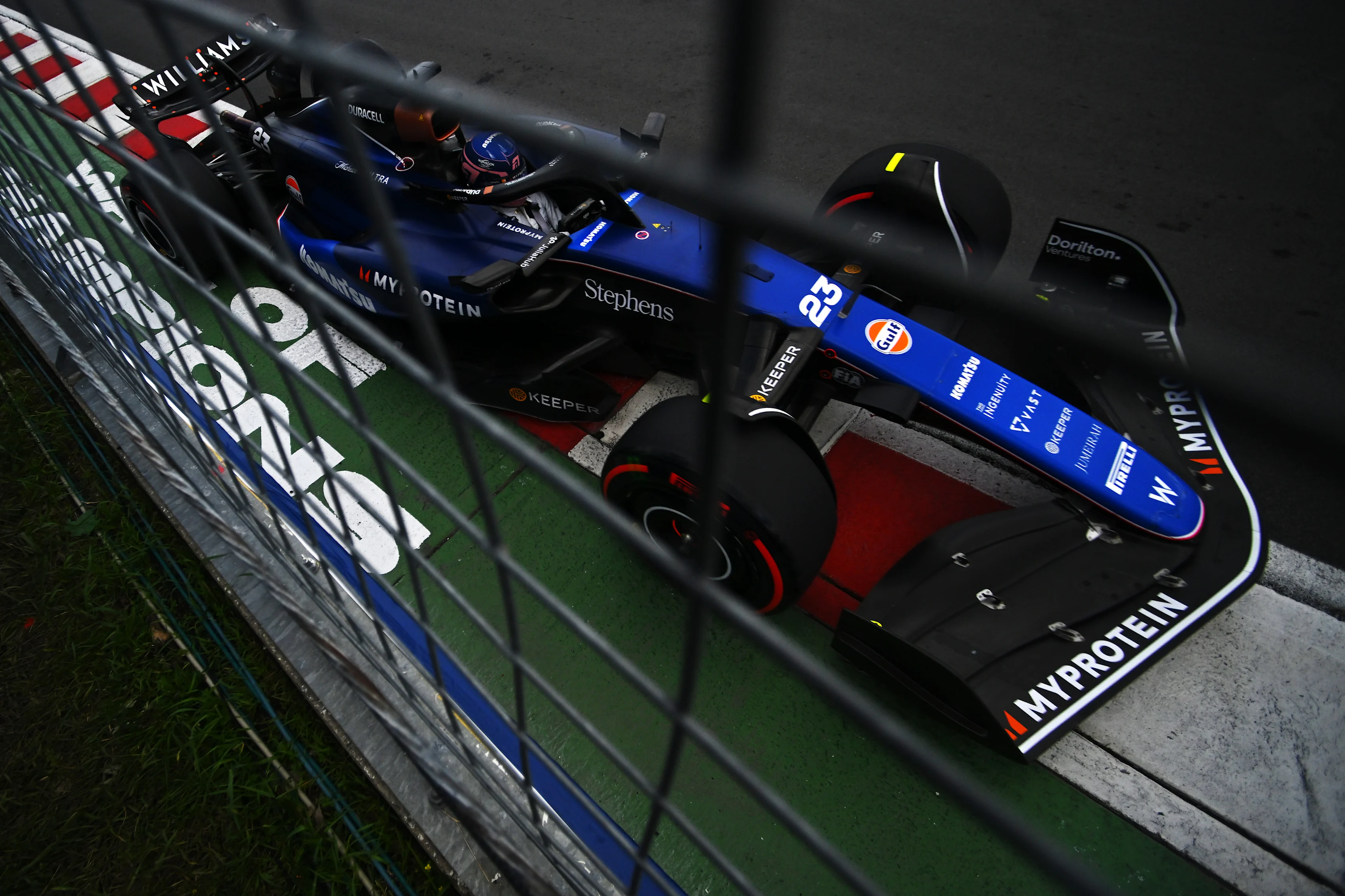 MONTREAL, QUEBEC - JUNE 08: Alexander Albon of Thailand driving the (23) Williams FW46 Mercedes on track during final practice ahead of the F1 Grand Prix of Canada at Circuit Gilles Villeneuve on June 08, 2024 in Montreal, Quebec. (Photo by Rudy Carezzevoli/Getty Images)