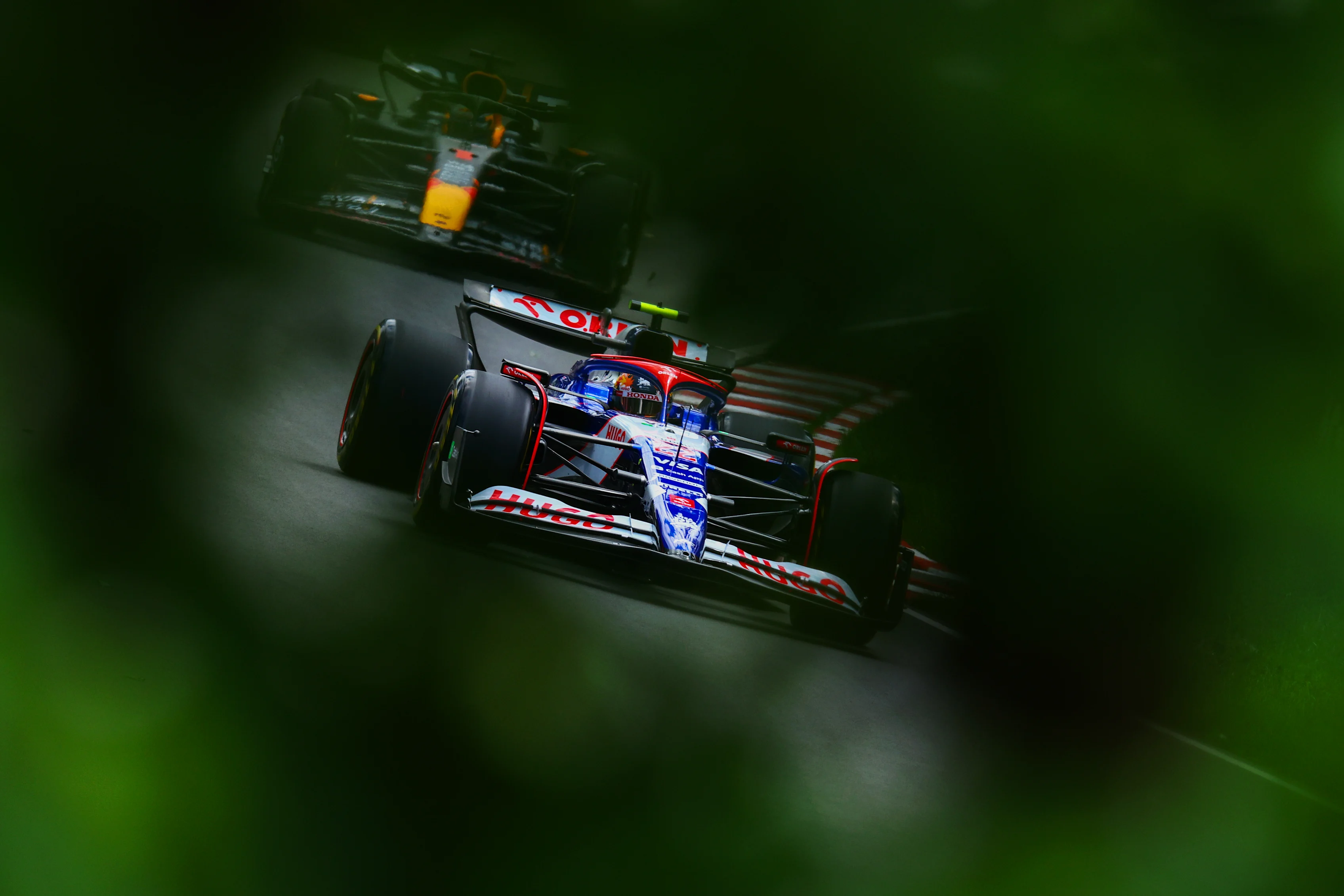 MONTREAL, QUEBEC - JUNE 08: Yuki Tsunoda of Japan driving the (22) Visa Cash App RB VCARB 01 on track during final practice ahead of the F1 Grand Prix of Canada at Circuit Gilles Villeneuve on June 08, 2024 in Montreal, Quebec. (Photo by Clive Rose/Getty Images)