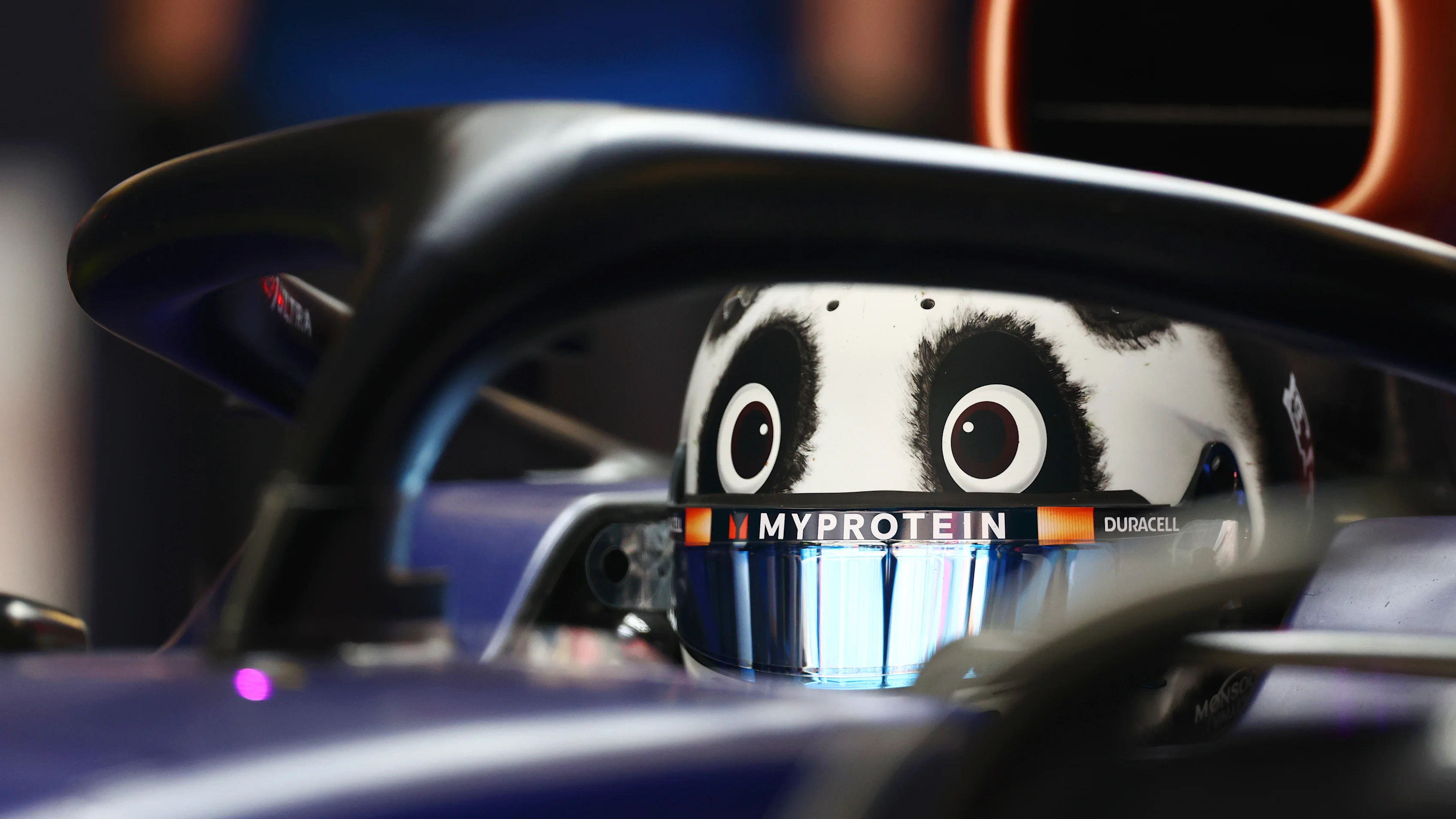 SHANGHAI, CHINA - APRIL 19: Alexander Albon of Thailand and Williams in the cockpit of his Williams FW46 Mercedes ahead of practice of the F1 Grand Prix of China at Shanghai International Circuit on April 19, 2024 in Shanghai, China. (Photo by Bryn Lennon - Formula 1/Formula 1 via Getty Images)