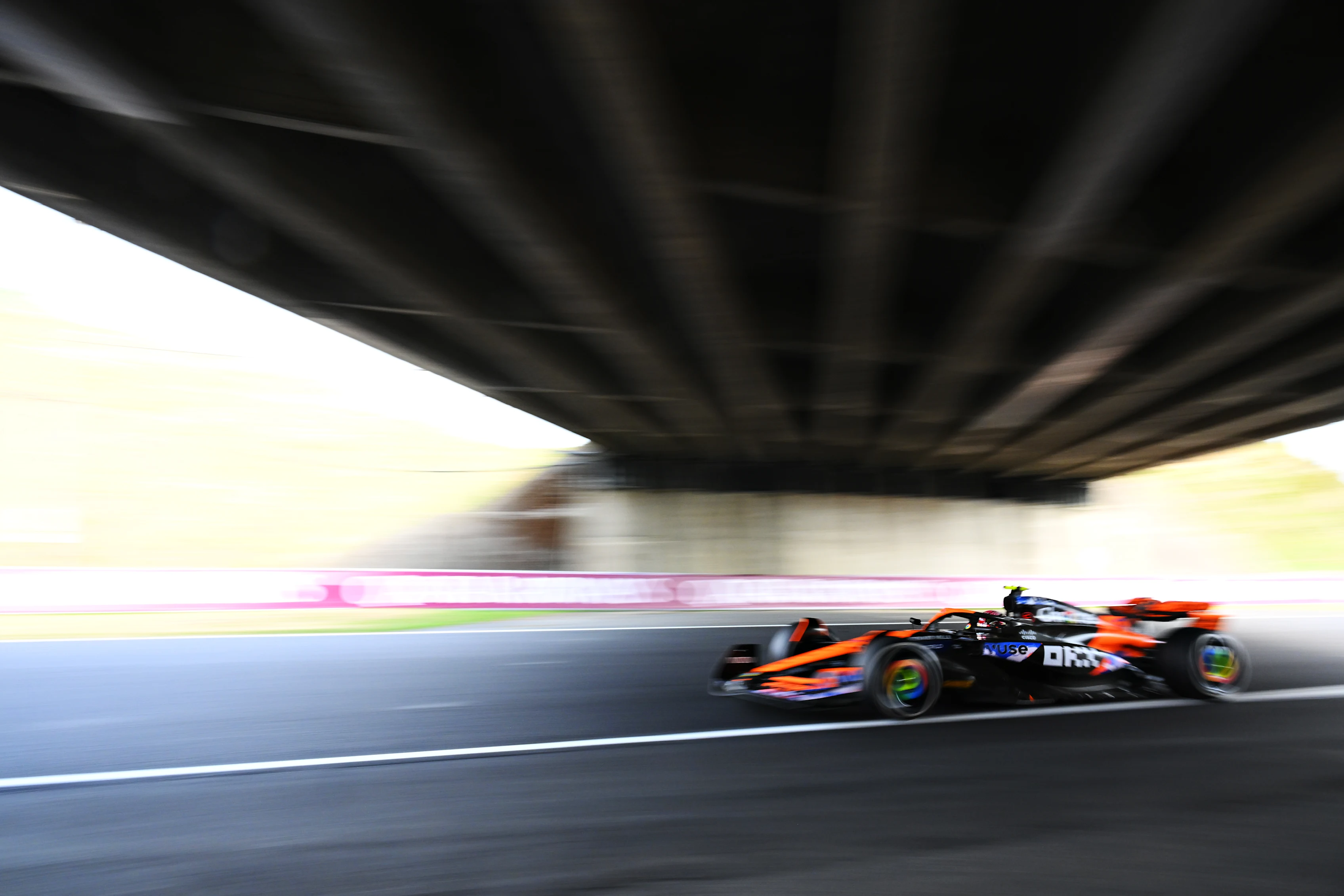 SUZUKA, JAPAN - APRIL 07: Lando Norris of Great Britain driving the (4) McLaren MCL38 Mercedes on
