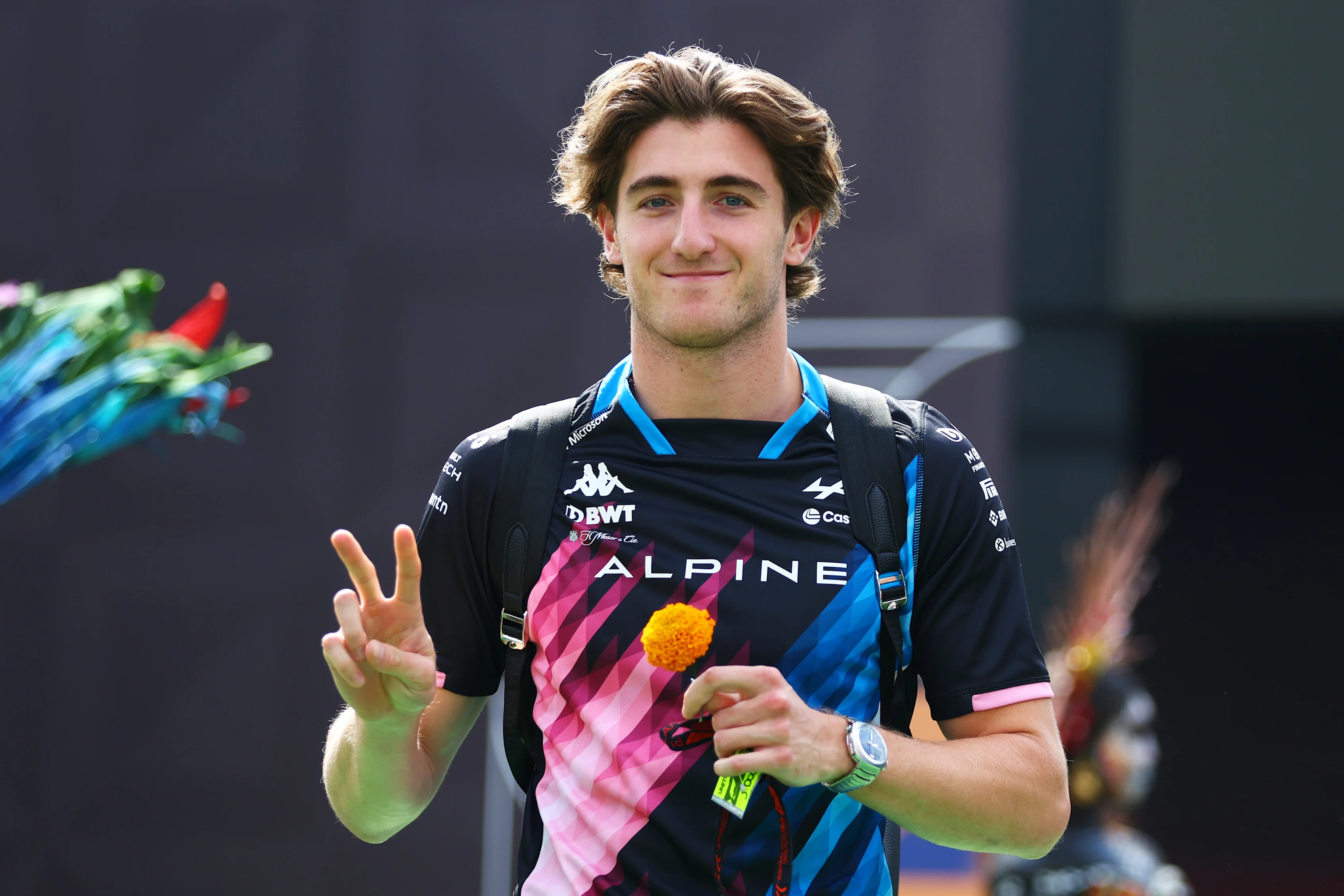Jack Doohan of Australia and Alpine F1 walks in the Paddock during previews ahead of the F1 Grand Prix of Mexico at Autodromo Hermanos Rodriguez on October 24, 2024 in Mexico City, Mexico. (Photo by Bryn Lennon - Formula 1/Formula 1 via Getty Images)