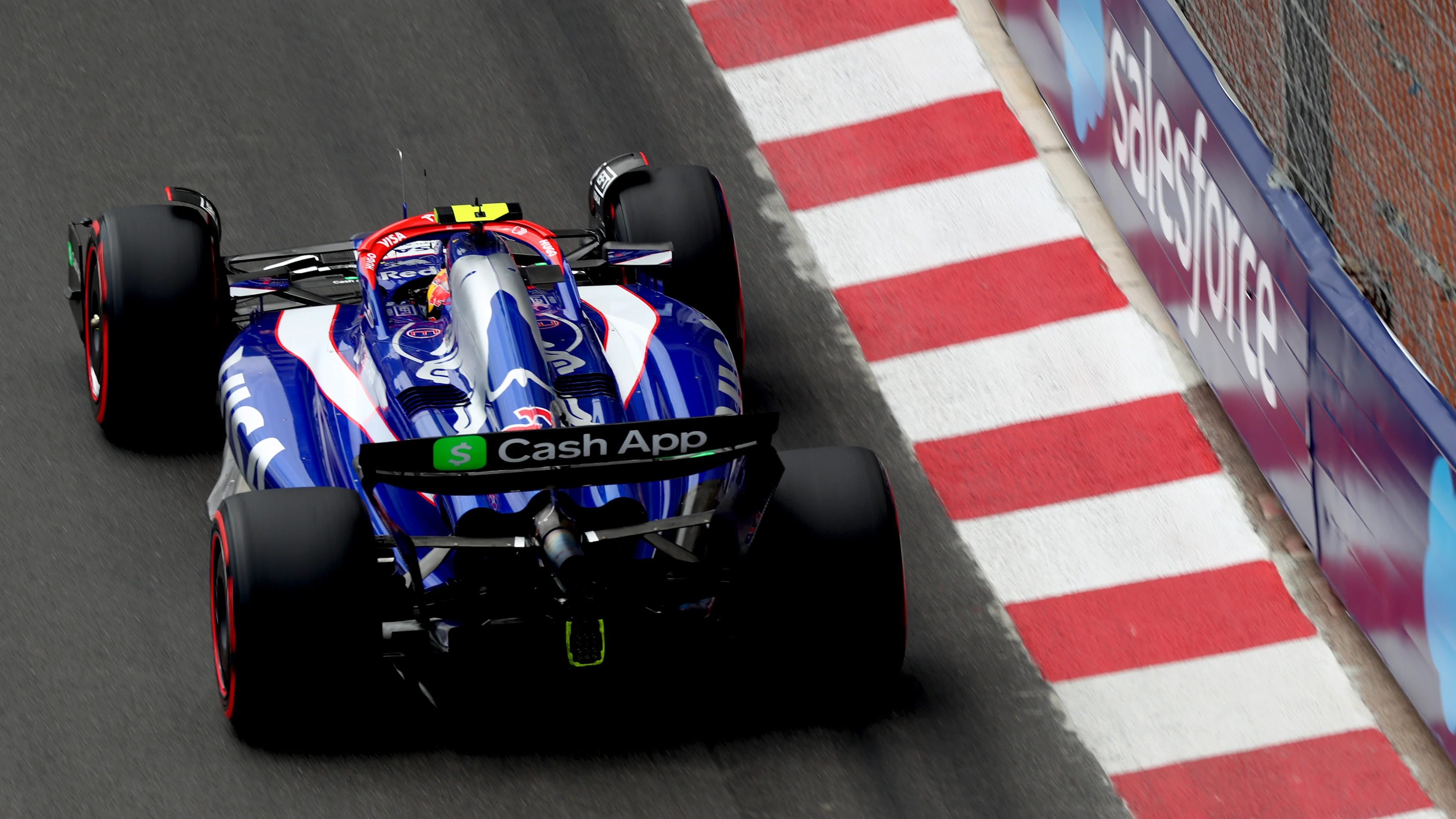 MONTE-CARLO, MONACO - MAY 24: Yuki Tsunoda of Japan driving the (22) Visa Cash App RB VCARB 01 on track during practice ahead of the F1 Grand Prix of Monaco at Circuit de Monaco on May 24, 2024 in Monte-Carlo, Monaco. (Photo by Peter Fox - Formula 1/Formula 1 via Getty Images)