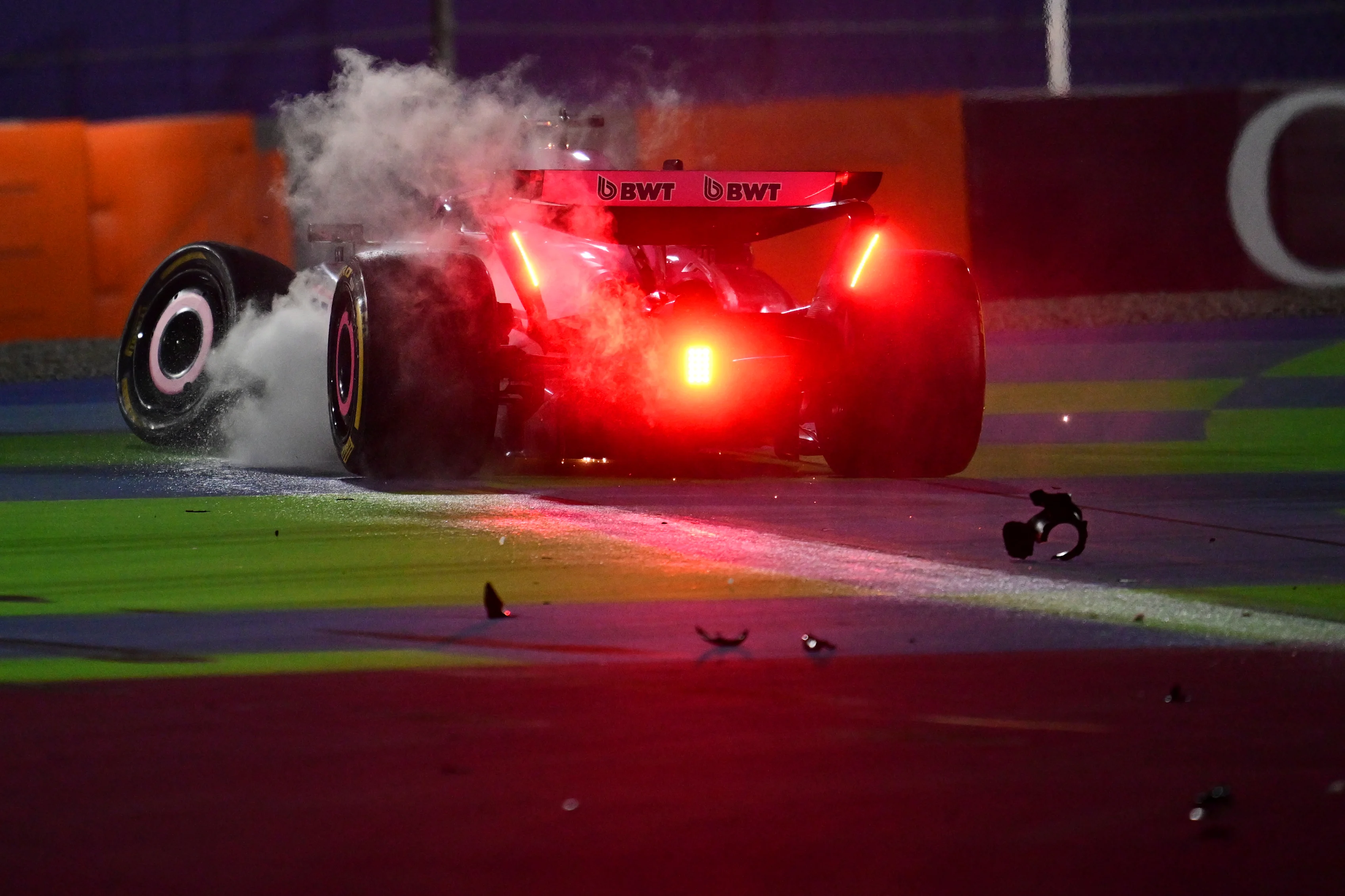 LUSAIL CITY, QATAR - DECEMBER 01: Esteban Ocon of France driving the (31) Alpine F1 A524 Renault