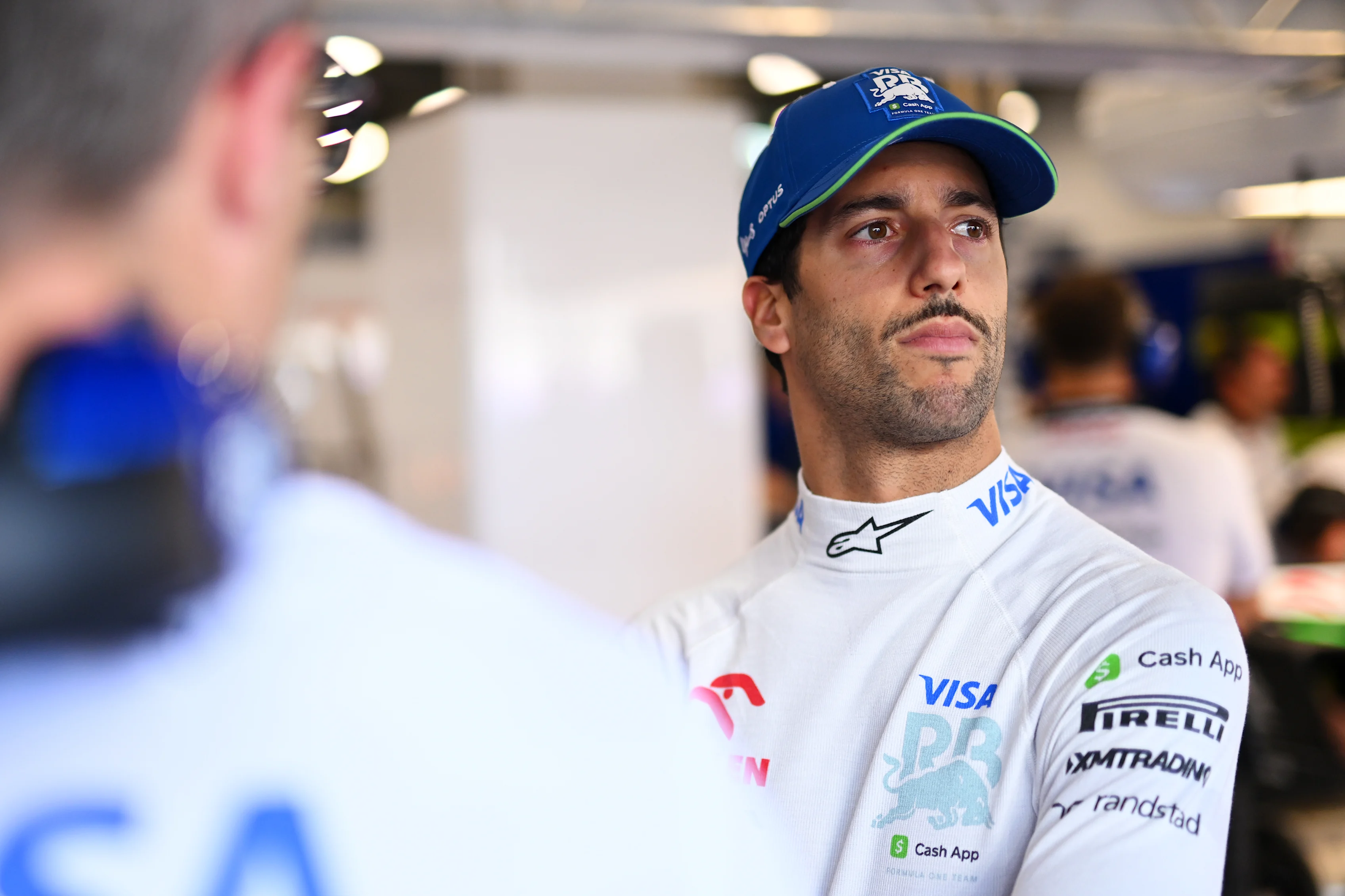 JEDDAH, SAUDI ARABIA - MARCH 07: Daniel Ricciardo of Australia and Visa Cash App RB prepares to