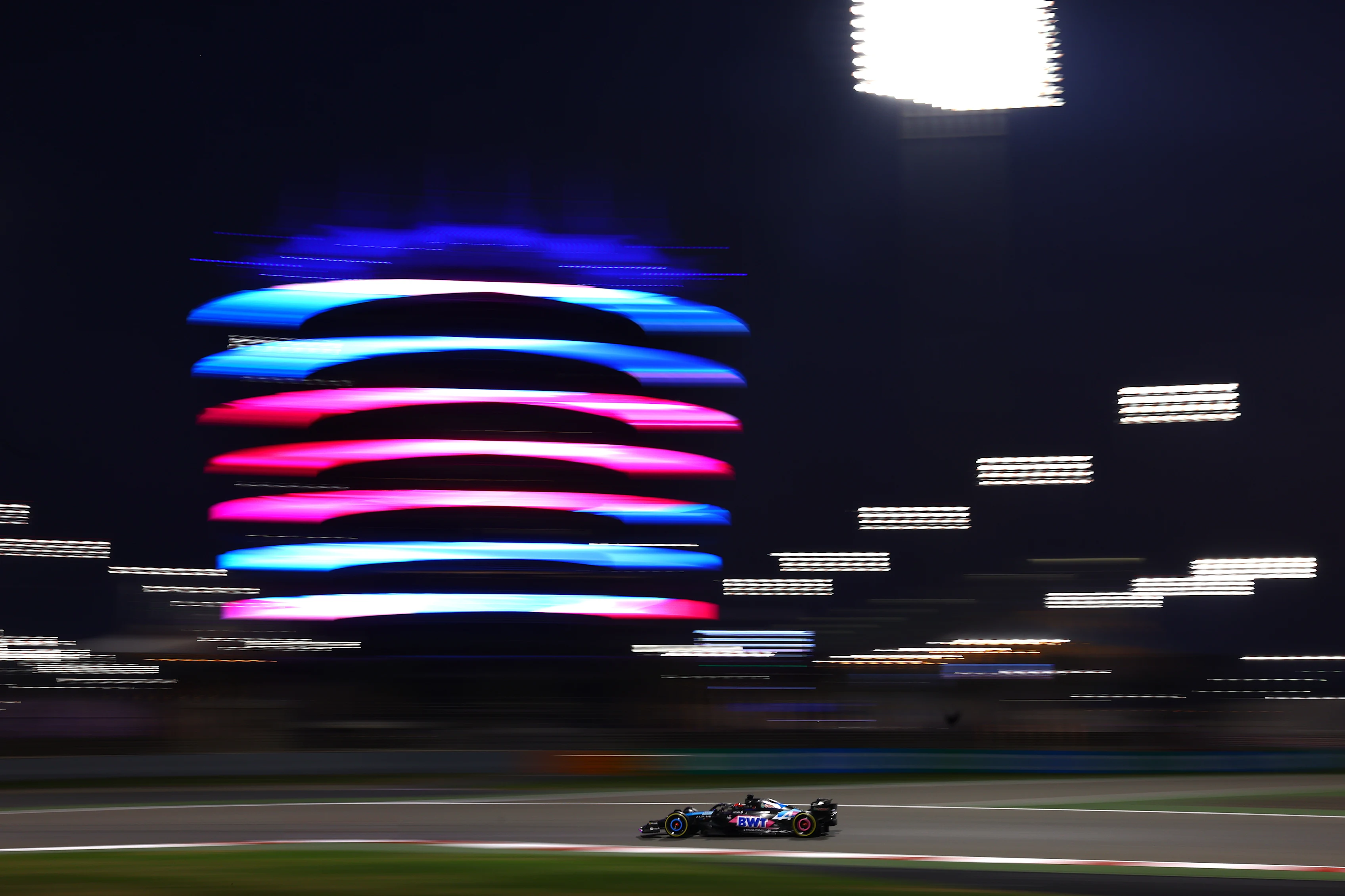 BAHRAIN, BAHRAIN - FEBRUARY 22: Esteban Ocon of France driving the (31) Alpine F1 A524 Renault on