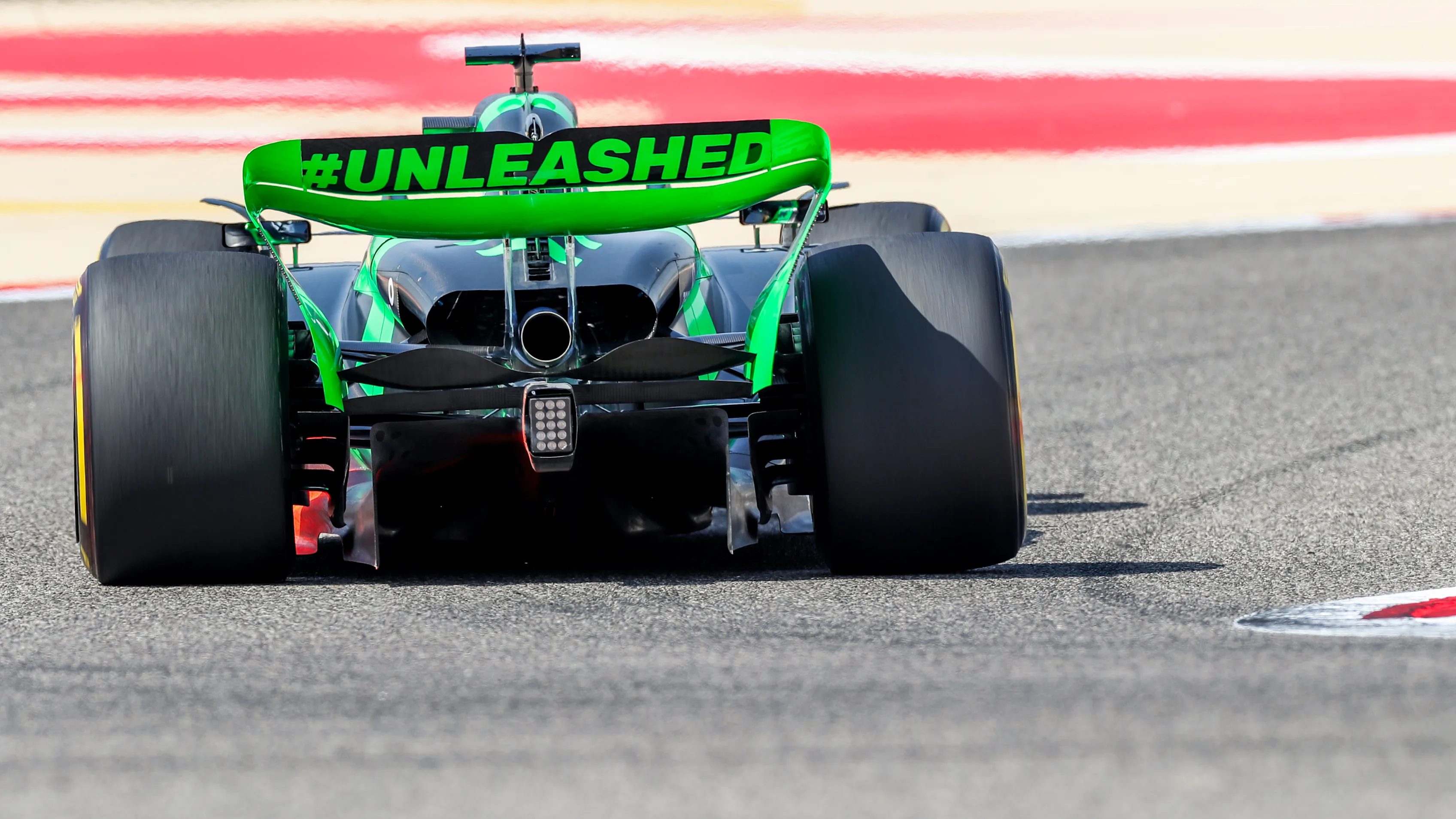 BAHRAIN, BAHRAIN - FEBRUARY 23: Valtteri Bottas of Finland driving the (77) Kick Sauber C44 Ferrari