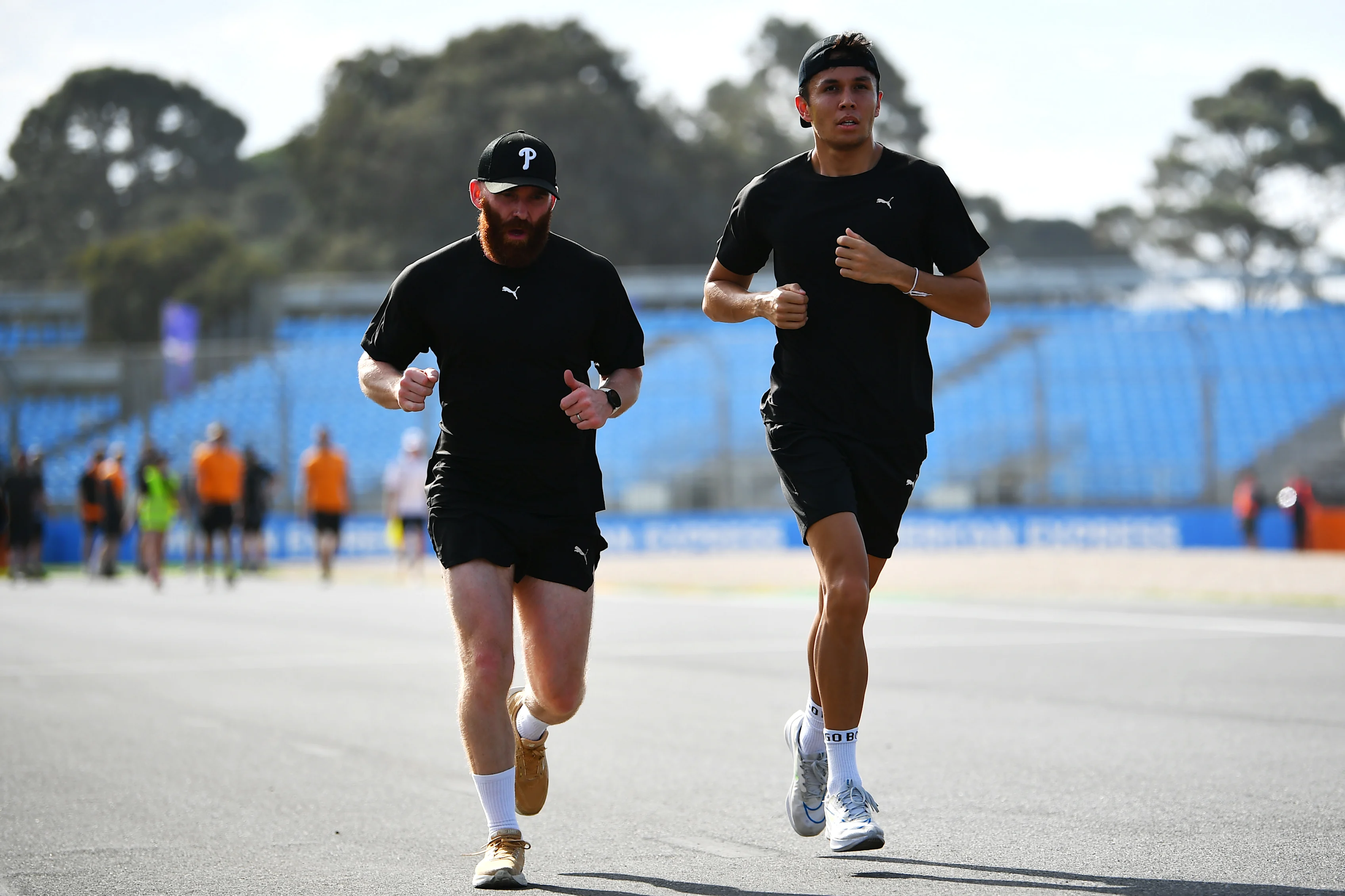 MELBOURNE, AUSTRALIA - MARCH 12: Alexander Albon of Thailand and Williams runs the track during