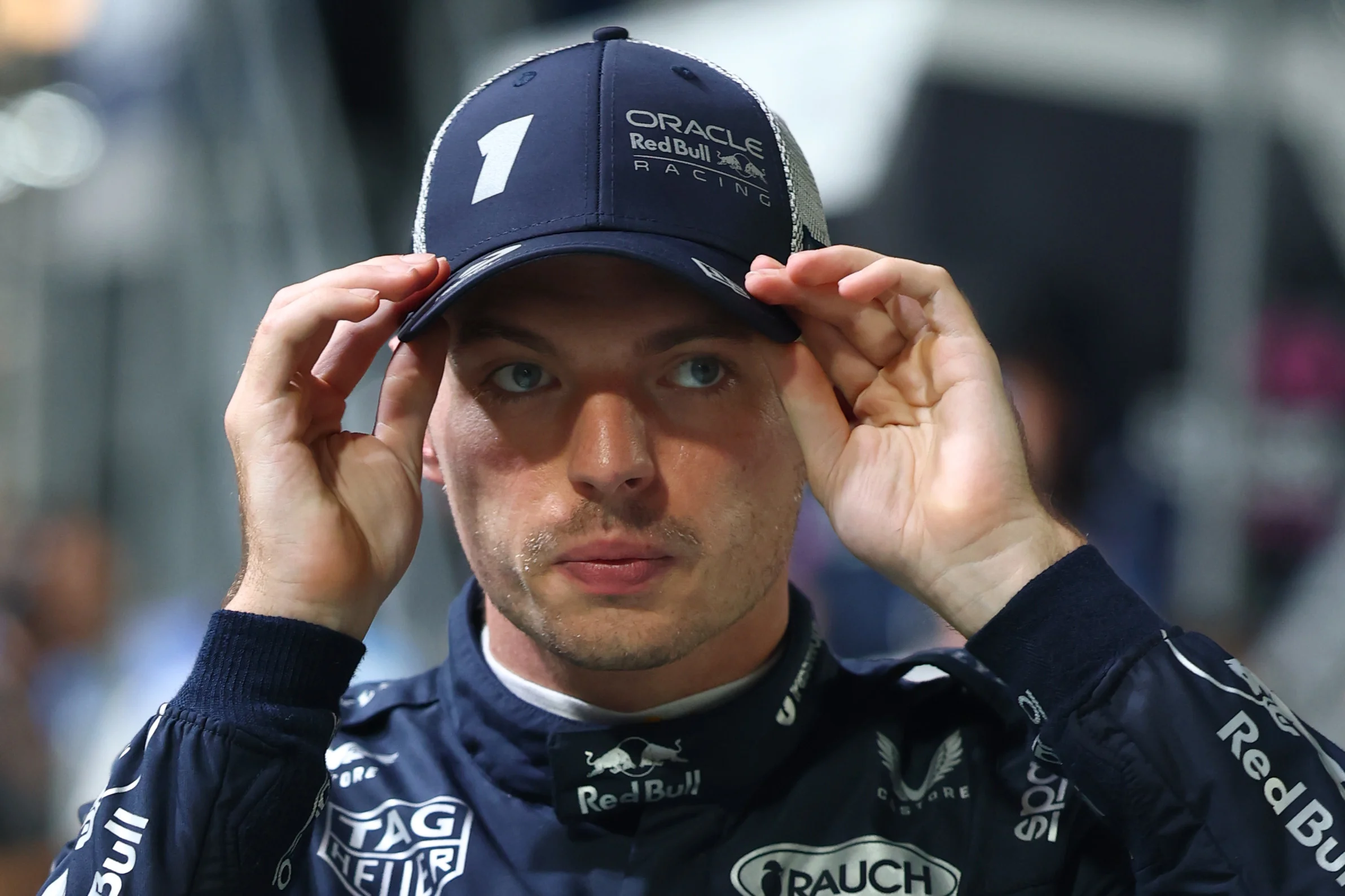 SINGAPORE, SINGAPORE - OCTOBER 05: Max Verstappen of the Netherlands and Oracle Red Bull Racing