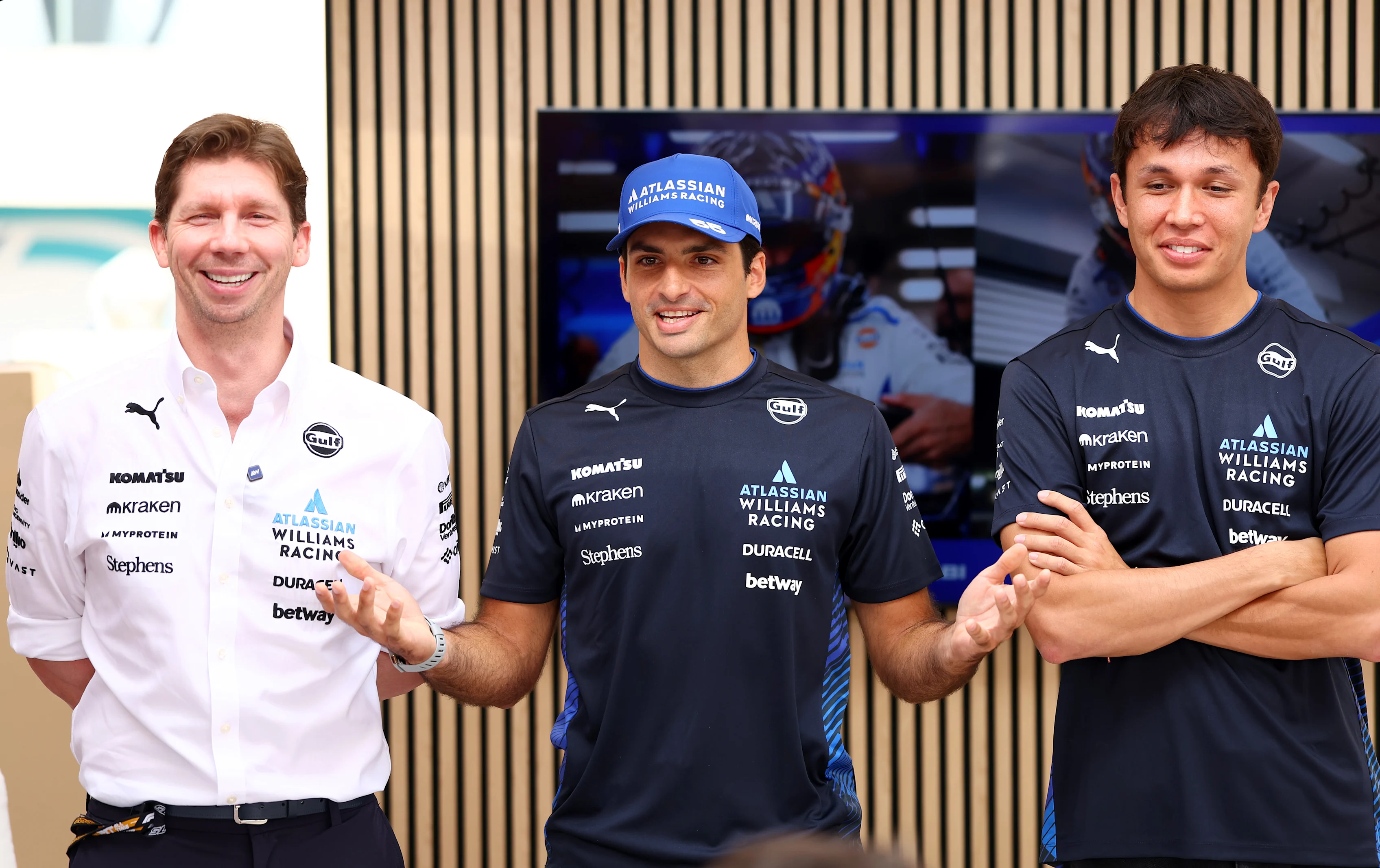 ABU DHABI, UNITED ARAB EMIRATES - DECEMBER 05: James Vowles, Team Principal of Williams Carlos