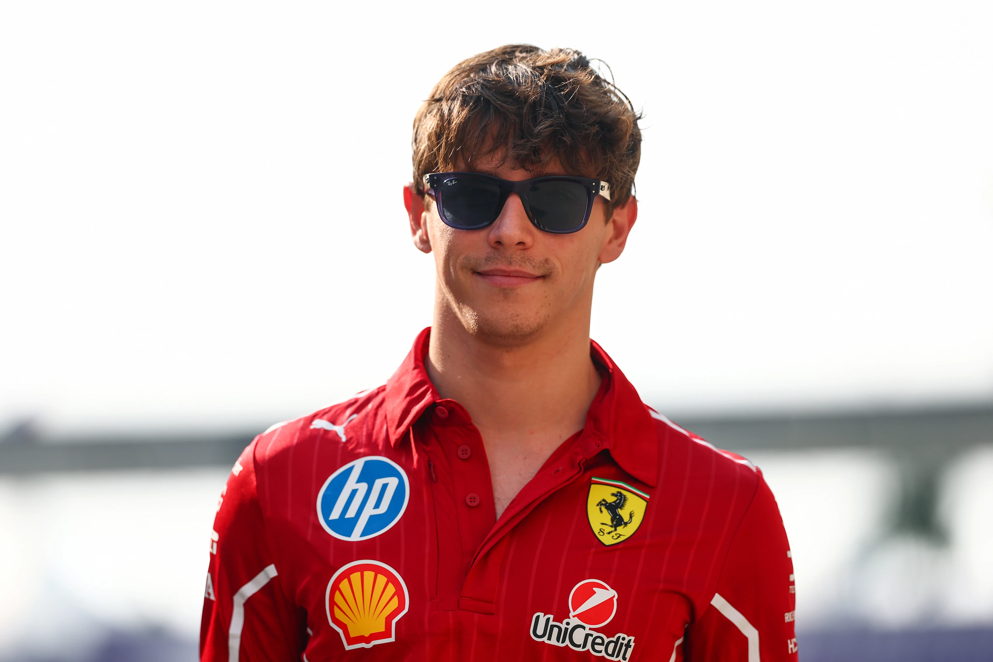 ABU DHABI, UNITED ARAB EMIRATES - DECEMBER 04: Arthur Leclerc of Monaco and Scuderia Ferrari looks