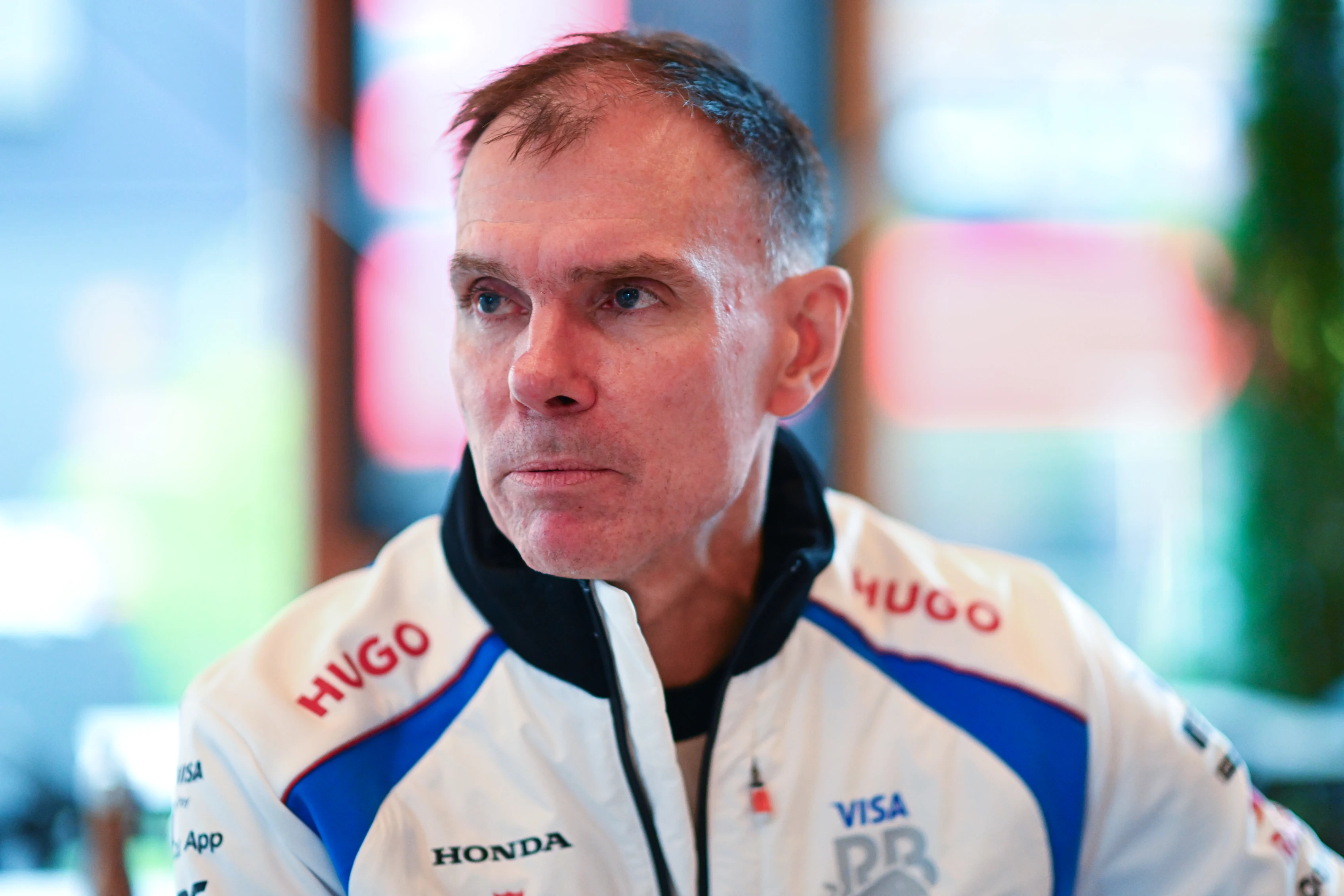 SPA, BELGIUM - JULY 24: Alan Permane, Team Principal of Visa Cash App Racing Bulls looks on during