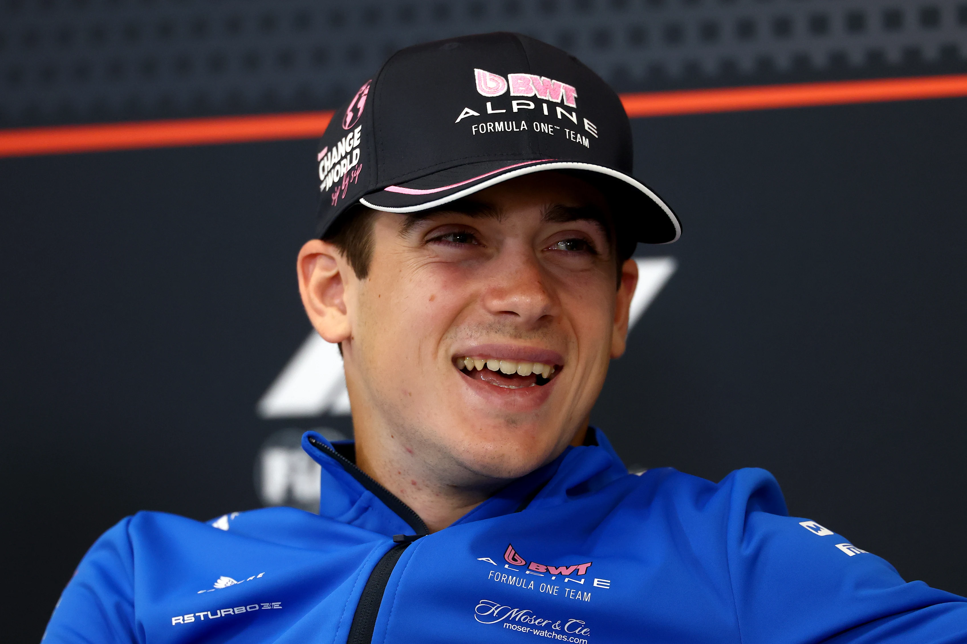 SPA, BELGIUM - JULY 24: Franco Colapinto of Argentina and Alpine F1 looks on in the Drivers Press