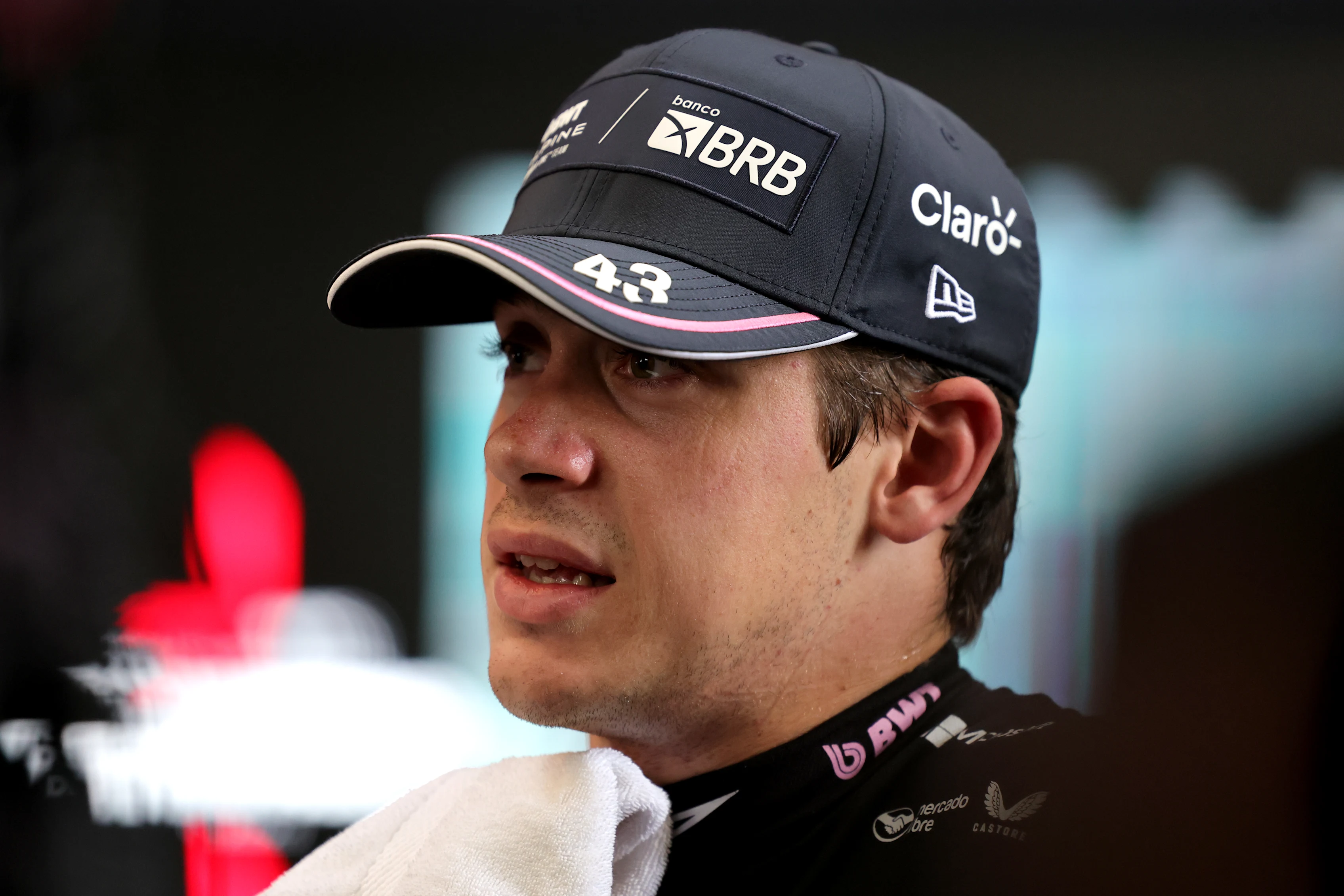 SAO PAULO, BRAZIL - NOVEMBER 08: Eighteenth placed qualifier Franco Colapinto of Argentina and