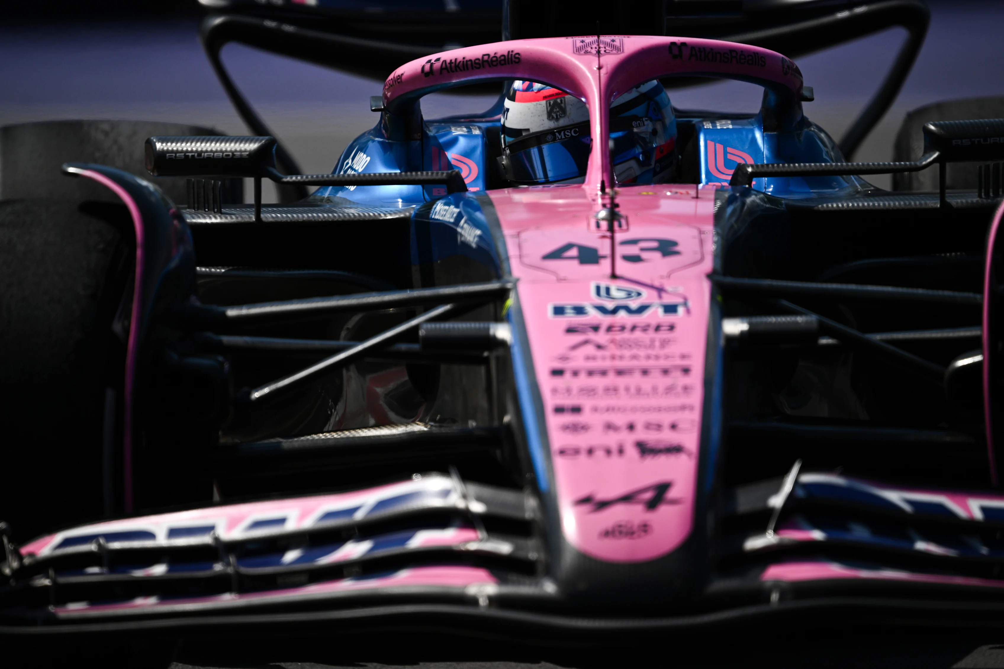 MONTREAL, QUEBEC - JUNE 15: Franco Colapinto of Argentina driving the (43) Alpine F1 A525 Renault on track during the F1 Grand Prix of Canada at Circuit Gilles-Villeneuve on June 15, 2025 in Montreal, Quebec. (Photo by Minas Panagiotakis/Getty Images)