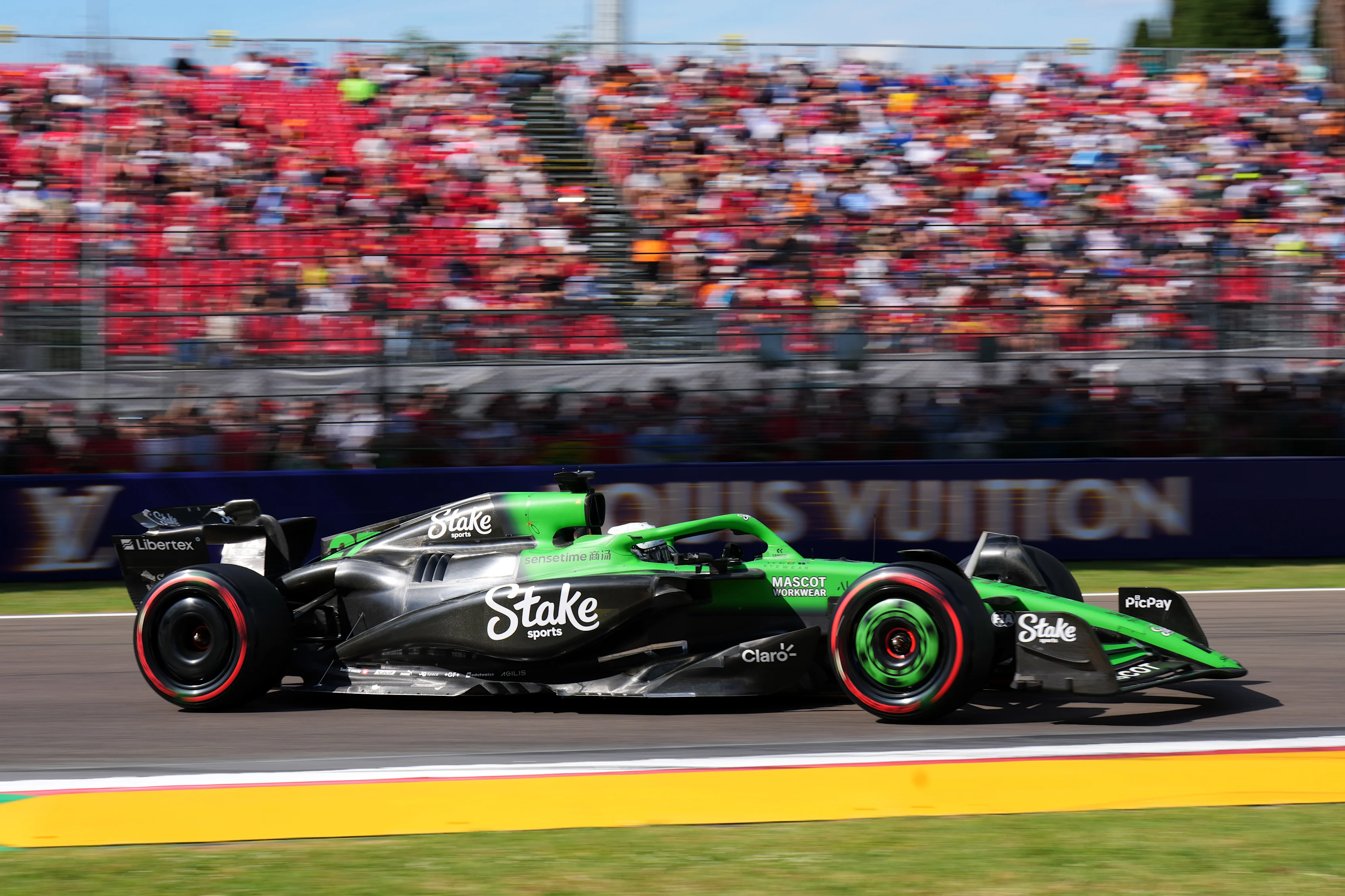 IMOLA, ITALY - MAY 17: Seventeenth placed qualifier Nico Hulkenberg of Germany and Stake F1 Team