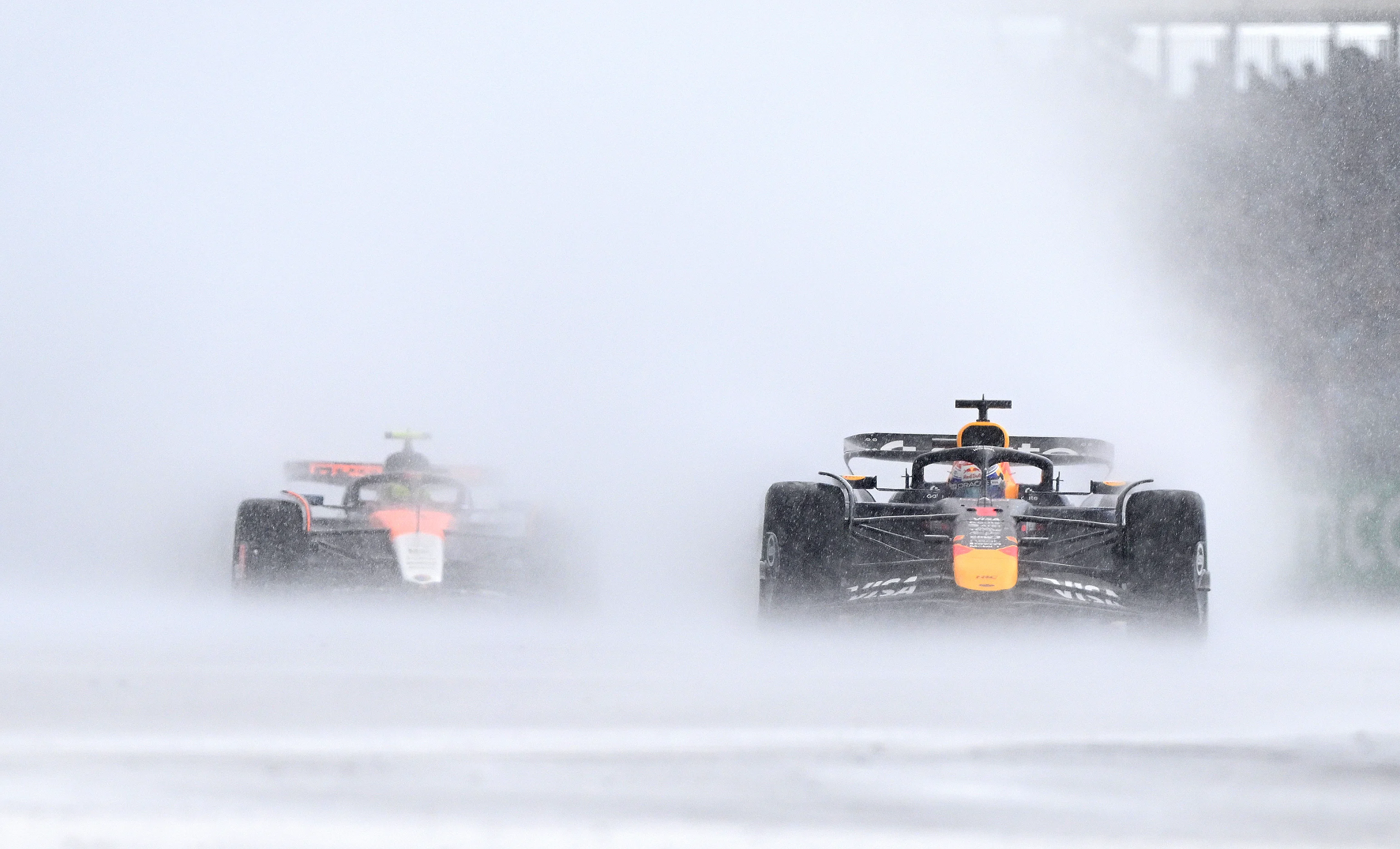 NORTHAMPTON, ENGLAND - JULY 06: Max Verstappen of the Netherlands driving the (1) Oracle Red Bull