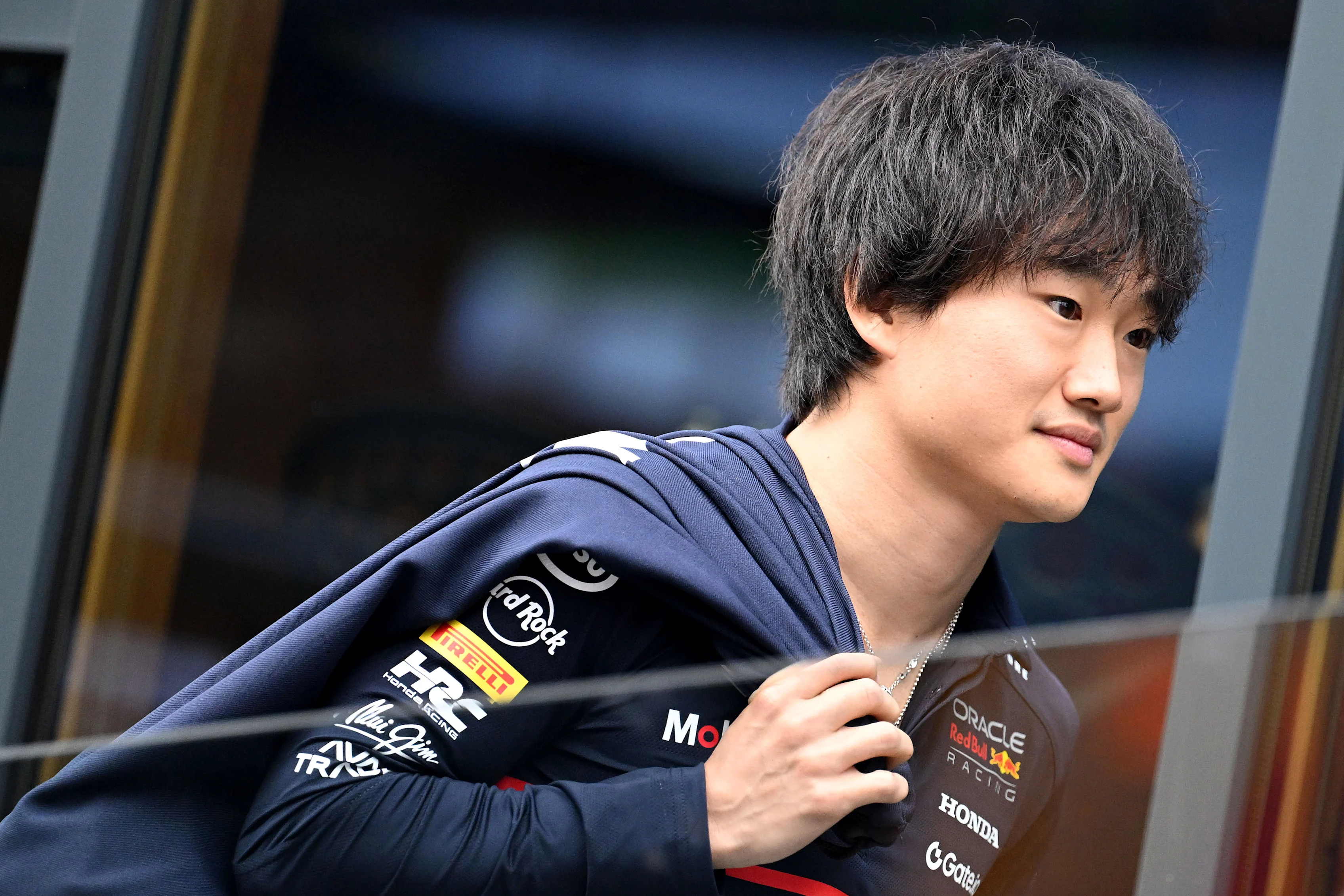 BUDAPEST, HUNGARY - AUGUST 03: Yuki Tsunoda of Japan and Oracle Red Bull Racing looks on prior to