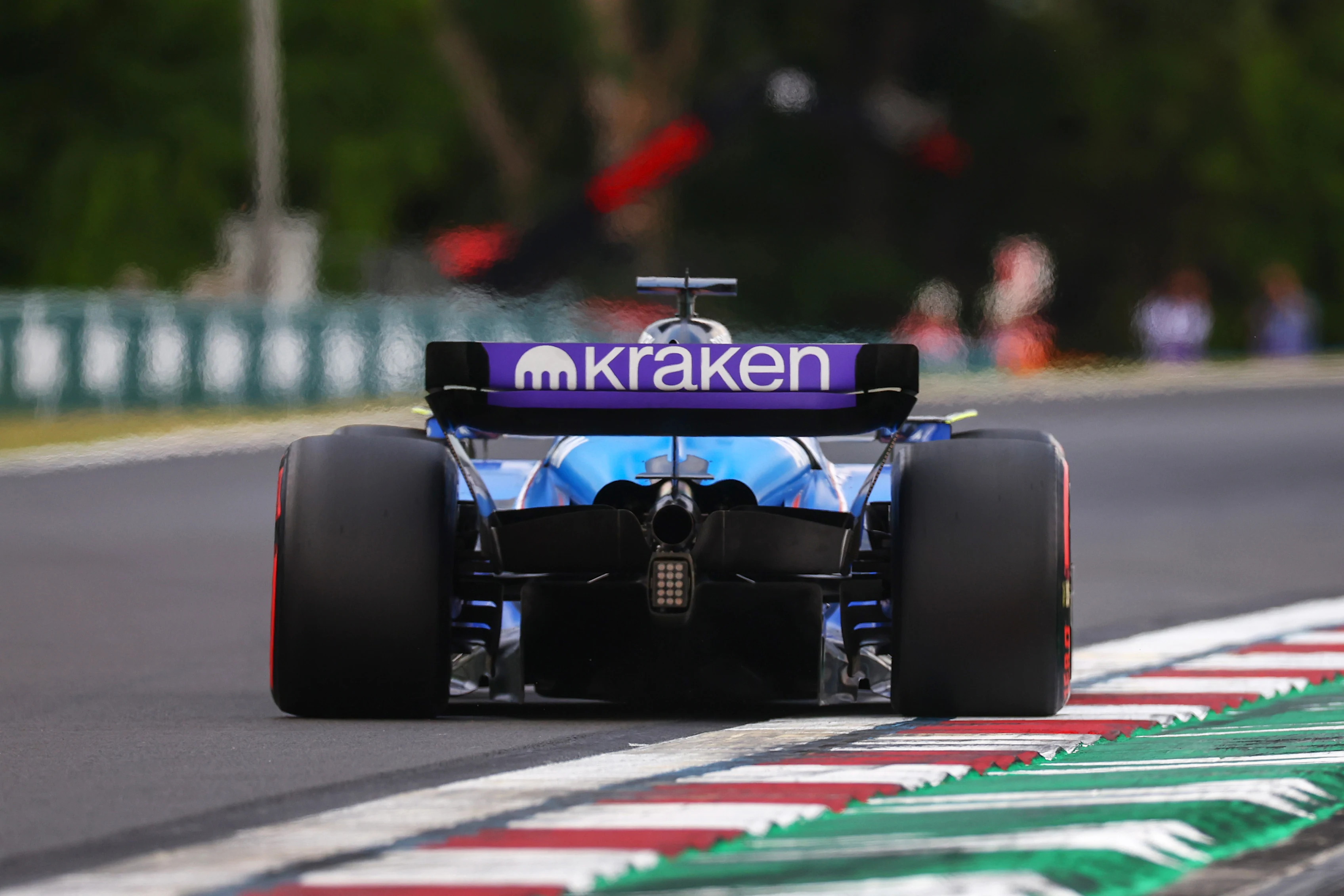 BUDAPEST, HUNGARY - AUGUST 02: Alexander Albon of Thailand driving the (23) Williams FW47 Mercedes