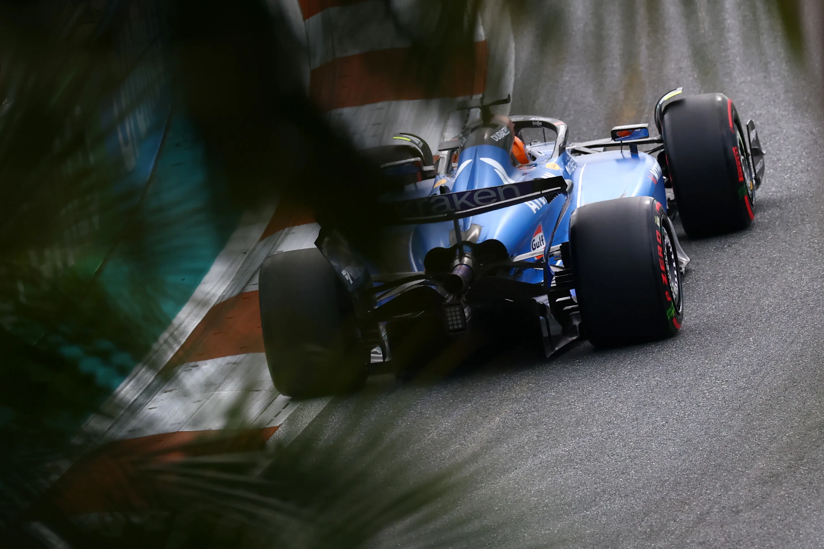 MIAMI, FLORIDA - MAY 03: Alexander Albon of Thailand driving the (23) Williams FW47 Mercedes on
