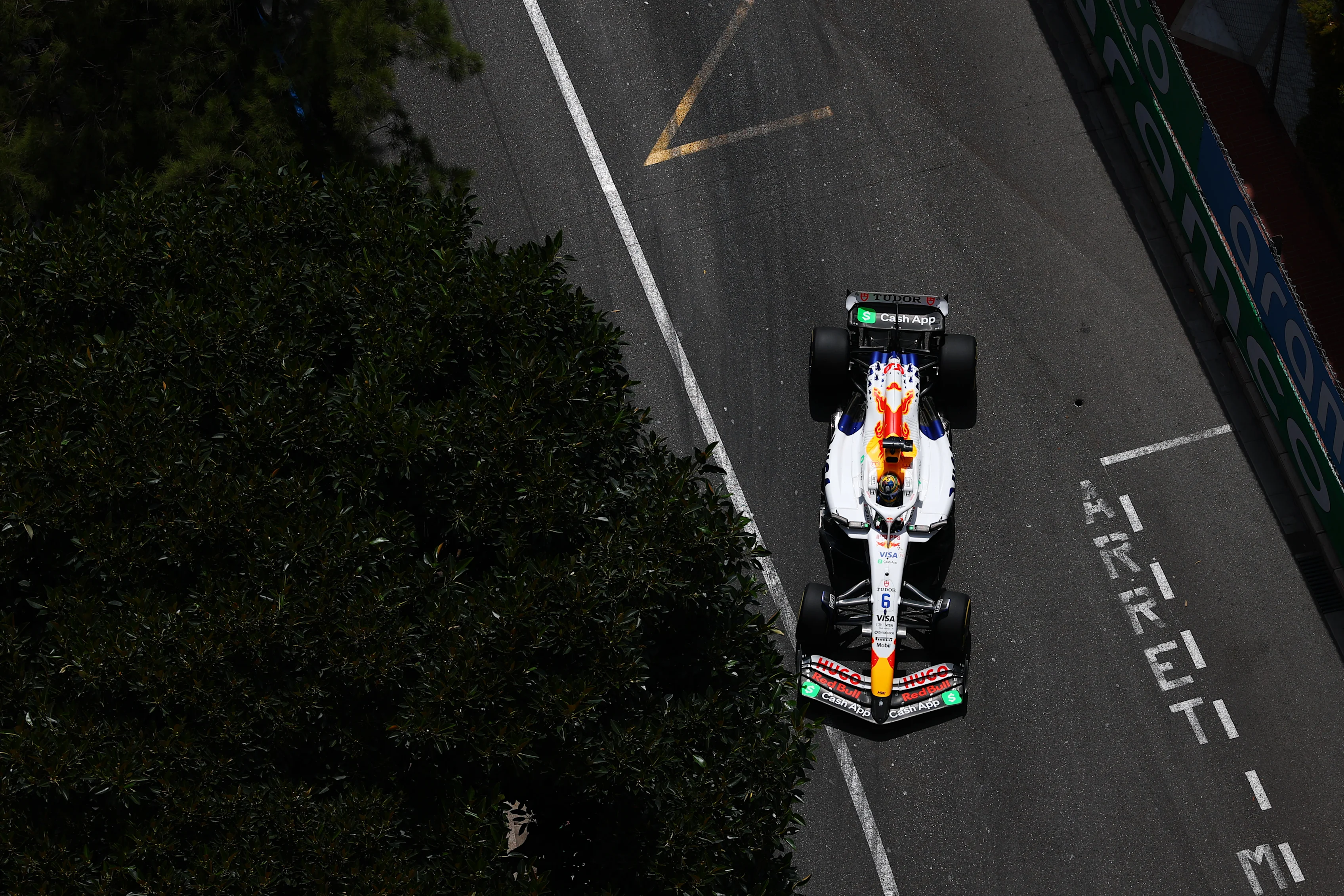 MONTE-CARLO, MONACO - MAY 25: Isack Hadjar of France driving the (6) Visa Cash App Racing Bulls VCARB 02 on track during the F1 Grand Prix of Monaco at Circuit de Monaco on May 25, 2025 in Monte-Carlo, Monaco. (Photo by Bryn Lennon - Formula 1/Formula 1 via Getty Images)