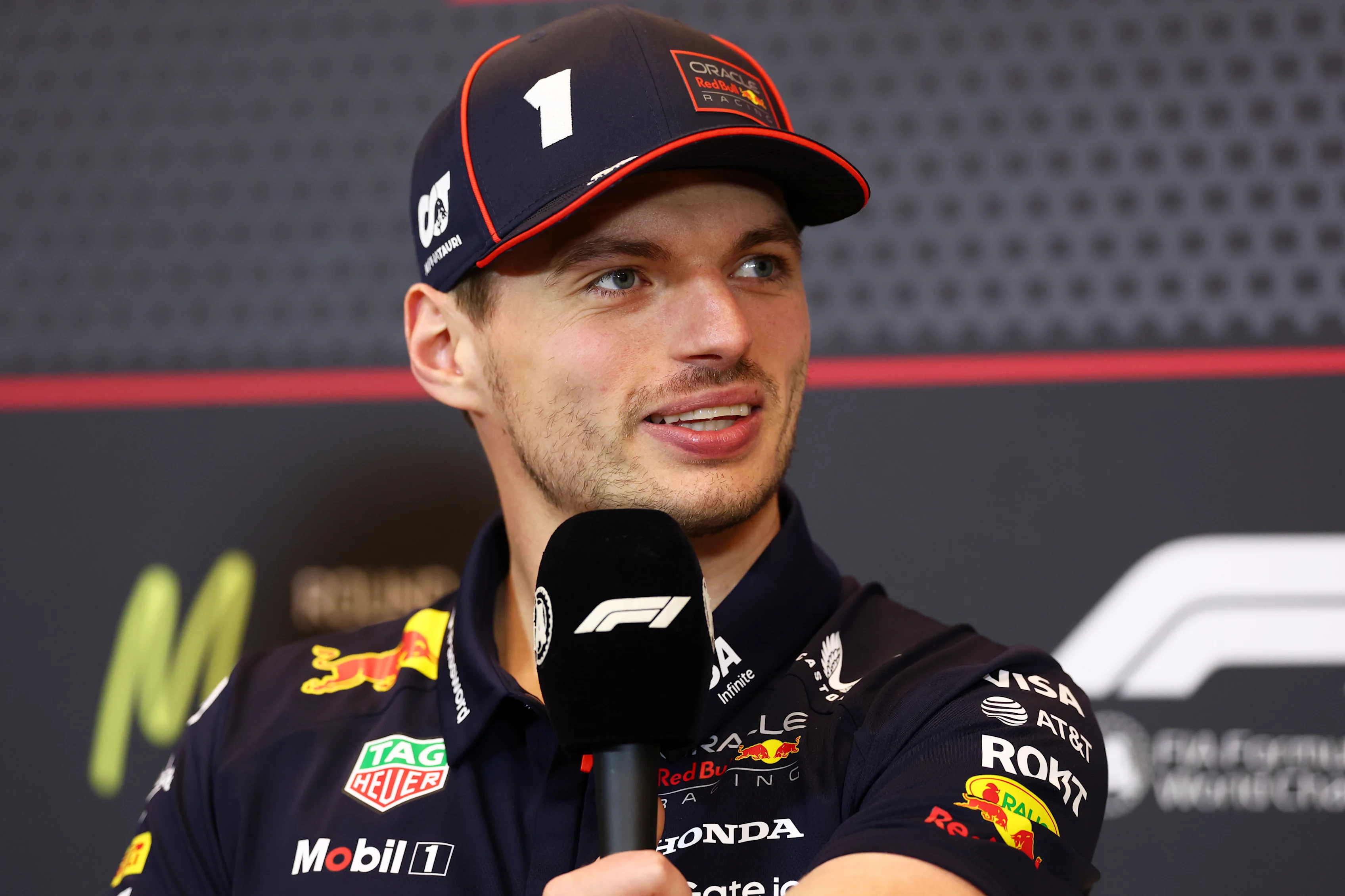 MONTE-CARLO, MONACO - MAY 22: Max Verstappen of the Netherlands and Oracle Red Bull Racing speaks