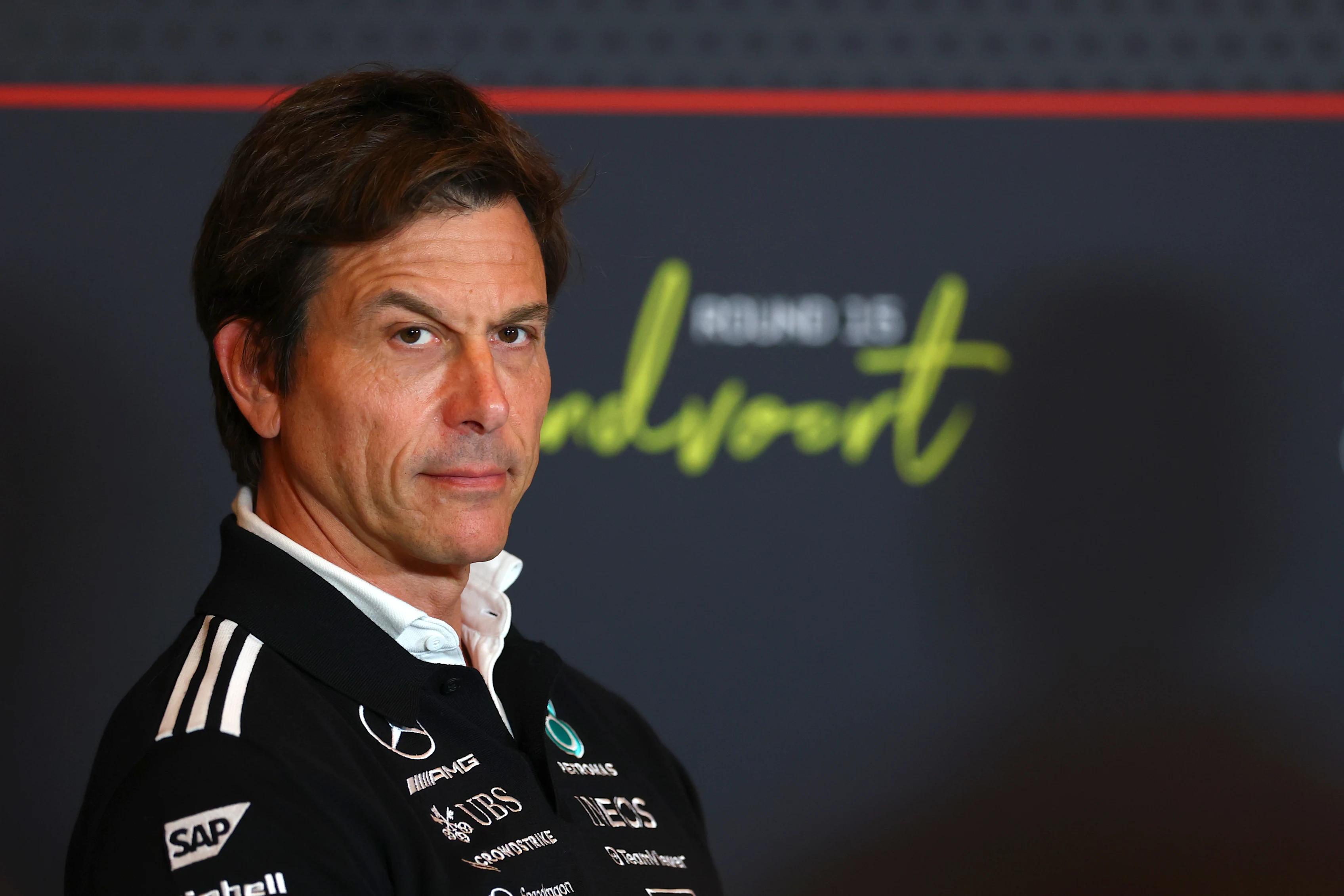 ZANDVOORT, NETHERLANDS - AUGUST 29: Toto Wolff, Executive Director of Mercedes AMG Petronas F1 Team