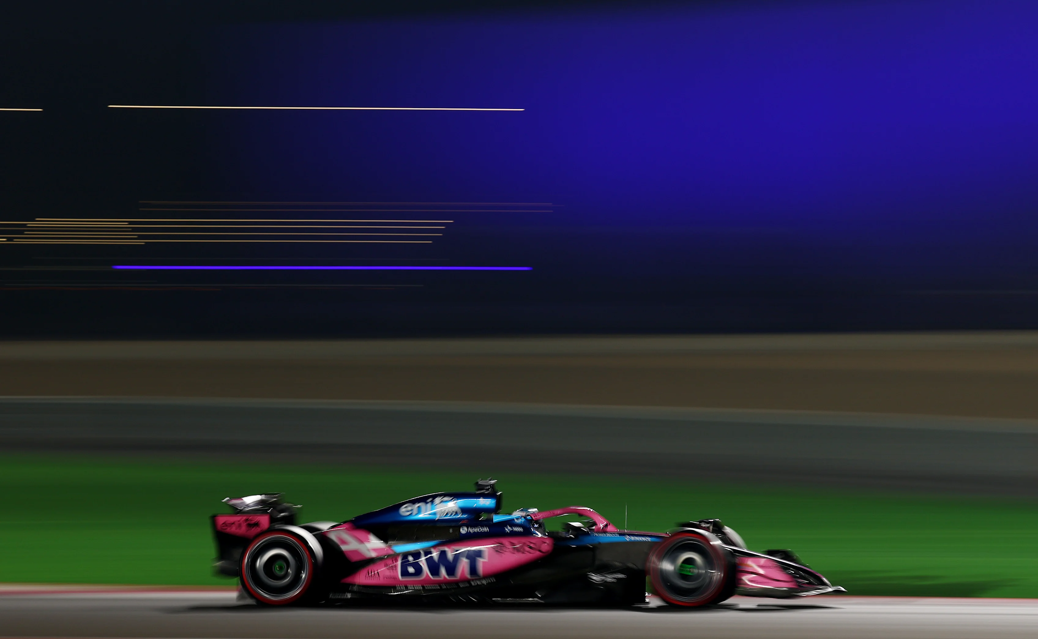 LUSAIL CITY, QATAR - NOVEMBER 29: Pierre Gasly of France driving the (10) Alpine F1 A525 Renault on