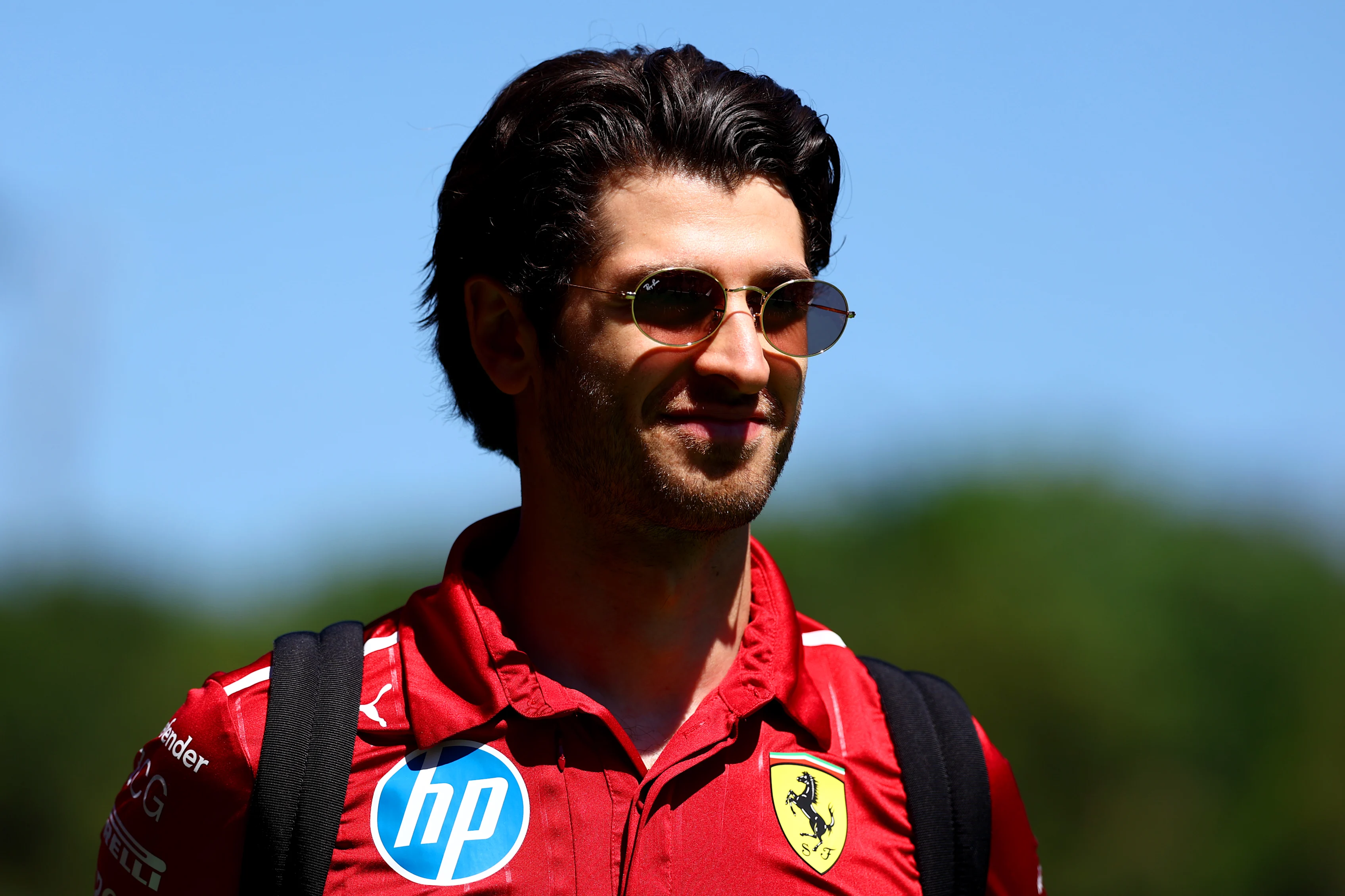 BARCELONA, SPAIN - MAY 30: Antonio Giovinazzi, Reserve Driver, Ferrari during practice ahead of the
