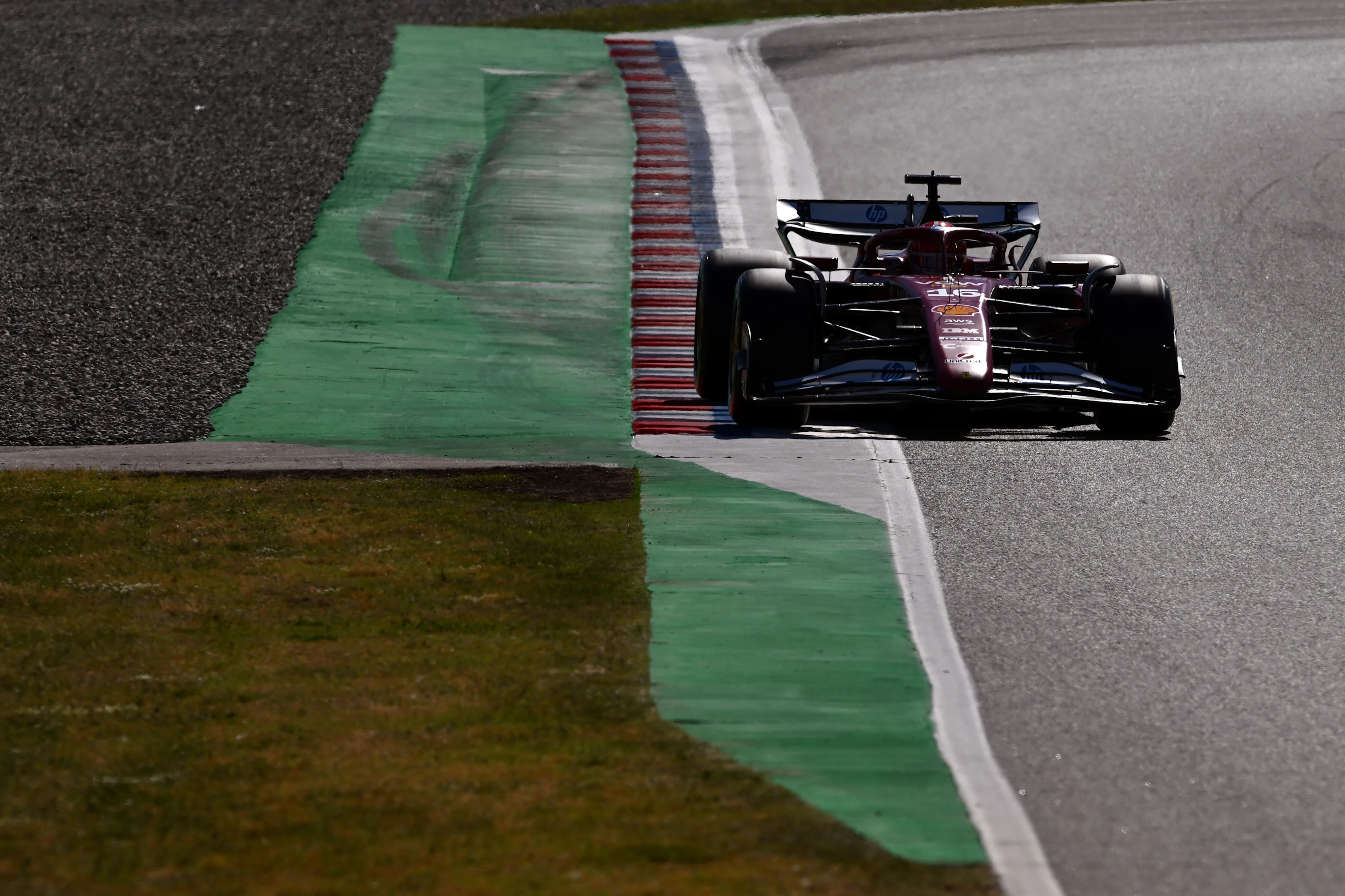 BARCELONA, SPAIN - MAY 30: Charles Leclerc of Monaco driving the (16) Scuderia Ferrari SF-25 on track during practice ahead of the F1 Grand Prix of Spain at Circuit de Barcelona-Catalunya on May 30, 2025 in Barcelona, Spain. (Photo by Rudy Carezzevoli/Getty Images)