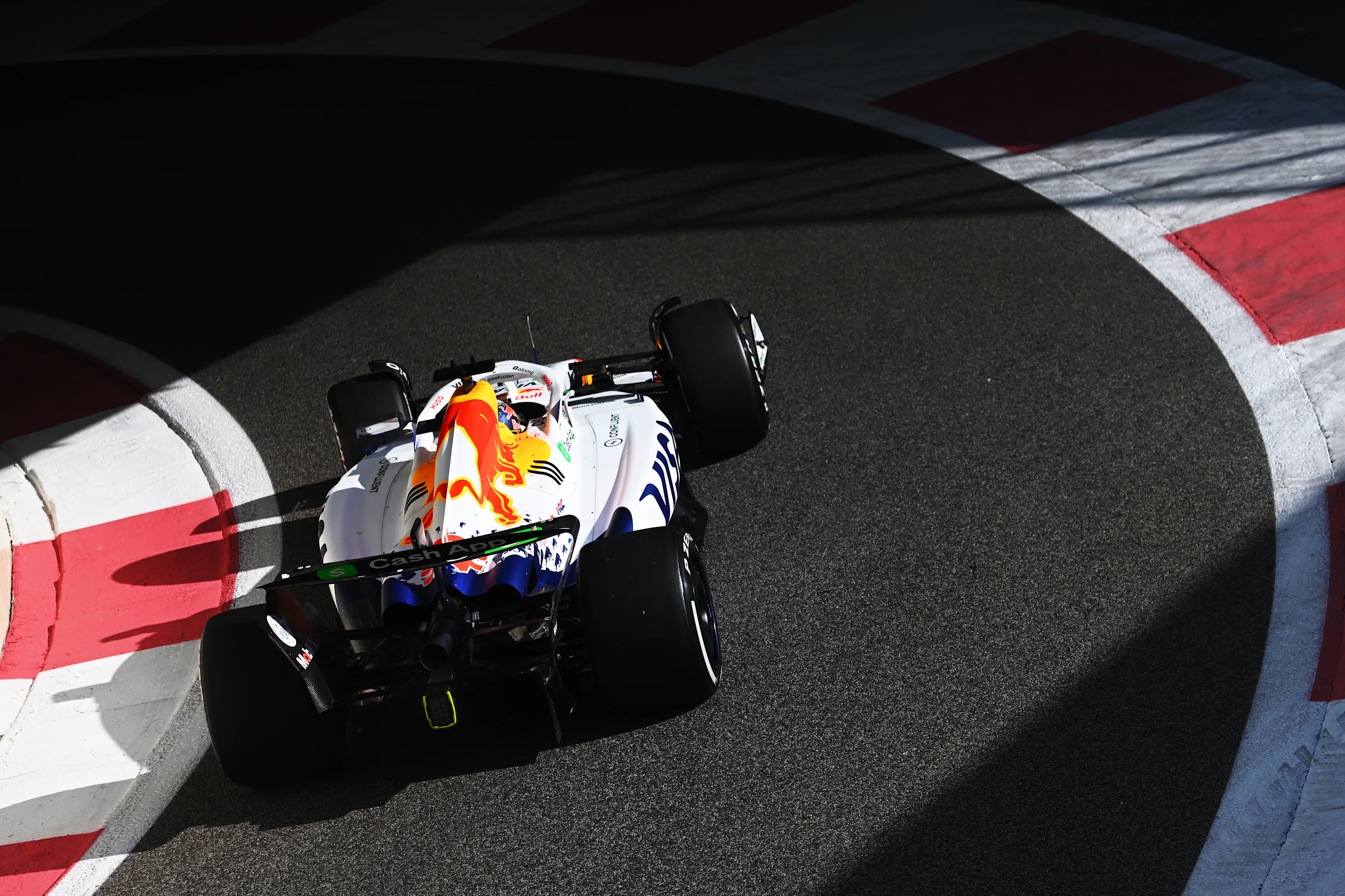 ABU DHABI, UNITED ARAB EMIRATES - DECEMBER 09: Arvid Lindblad of Great Britain driving the (41)