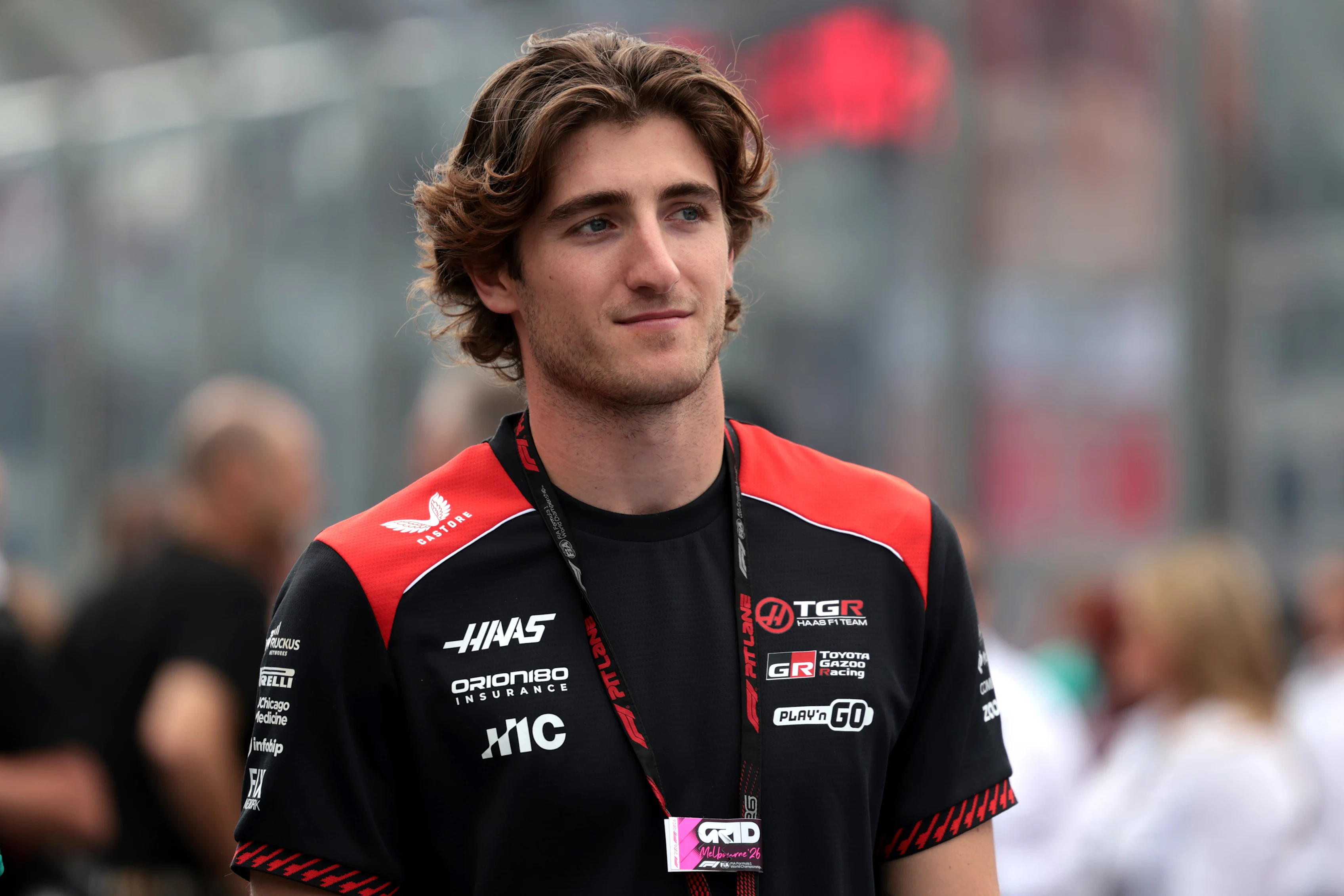 MELBOURNE, AUSTRALIA - MARCH 08: Jack Doohan of Australia and Haas F1 on the grid during the F1
