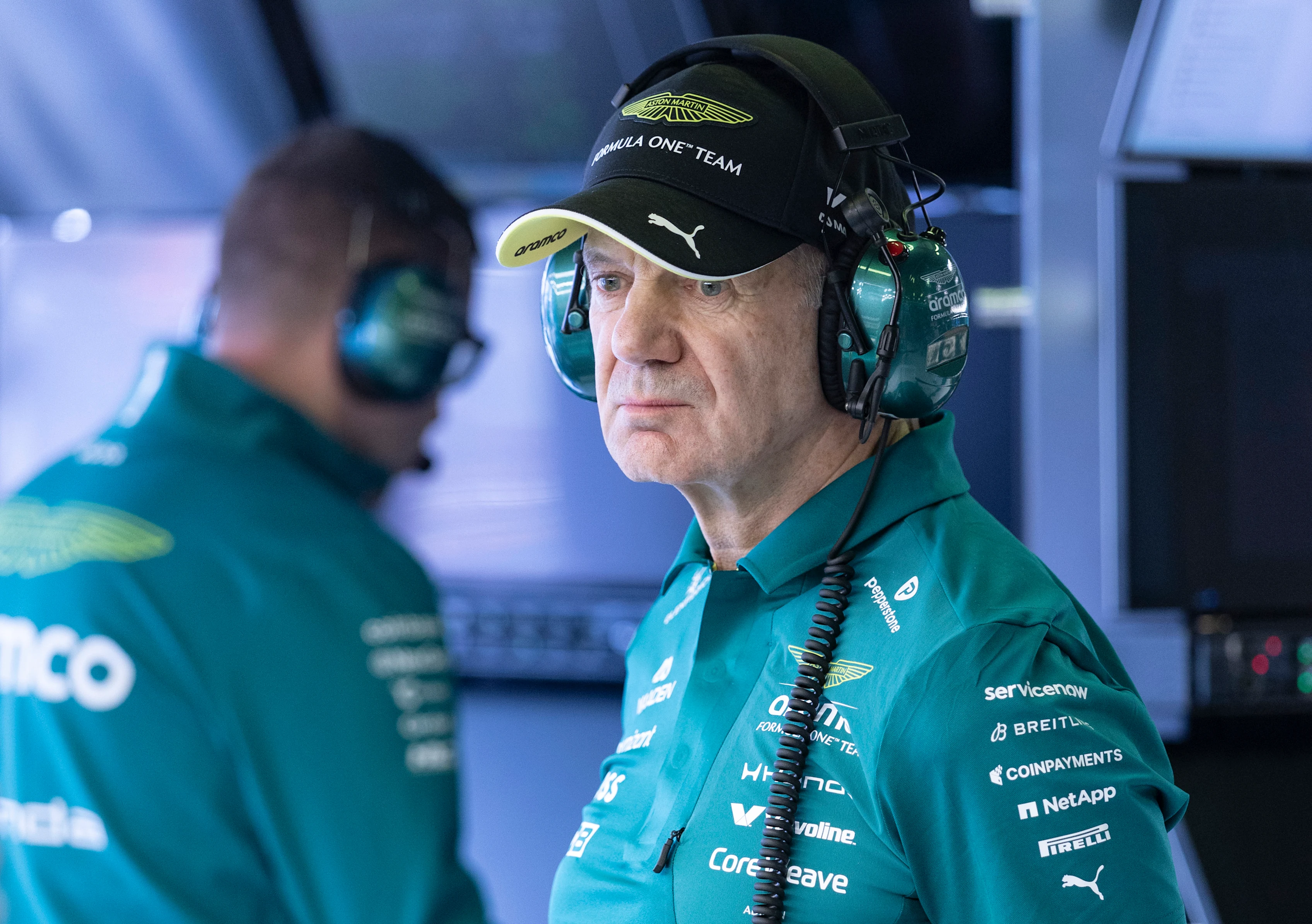 MONTE-CARLO, MONACO - MAY 25: Adrian Newey, Managing Technical Partner of Aston Martin F1 looks on