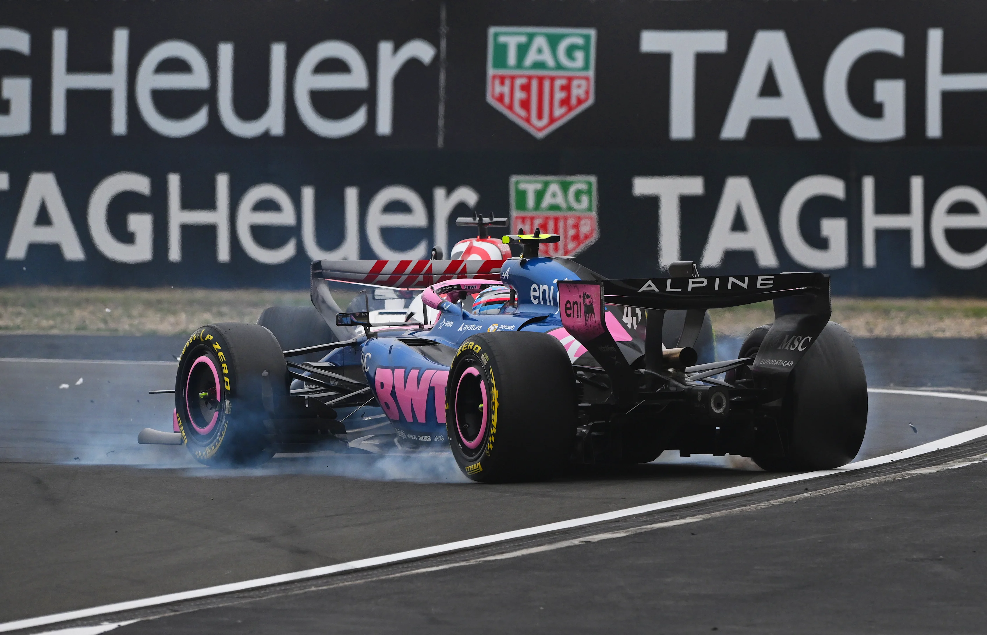 SHANGHAI, CHINA - MARCH 15: Esteban Ocon of France driving the (31) Haas F1 VF-26 Ferrari and