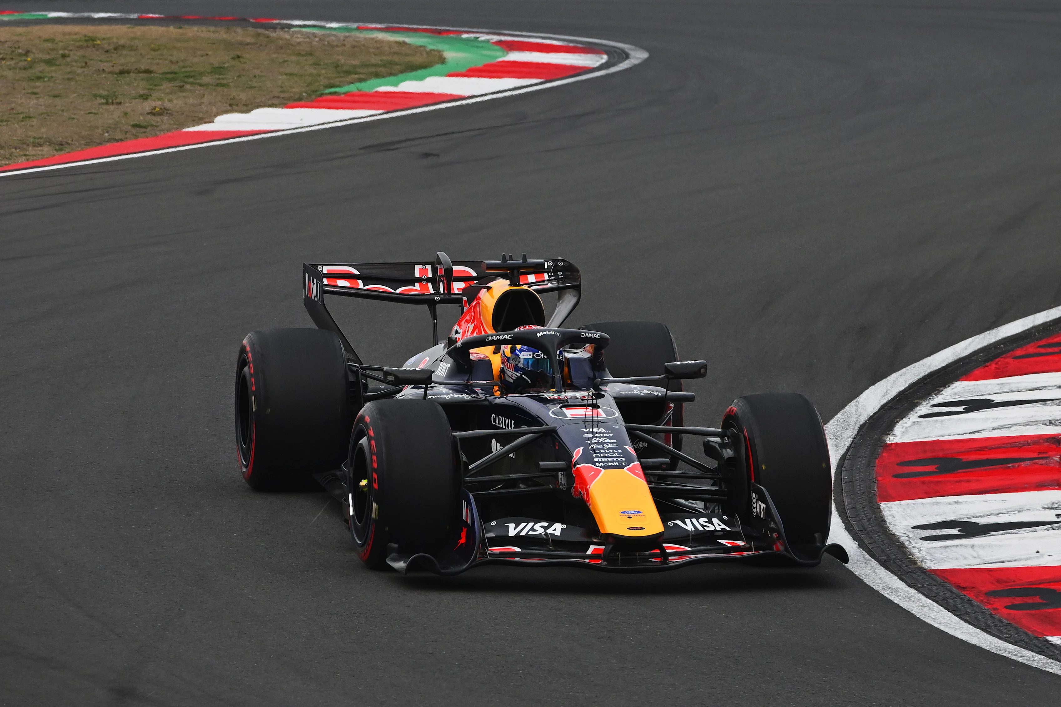 SHANGHAI, CHINA - MARCH 15: Max Verstappen of the Netherlands driving the (3) Oracle Red Bull