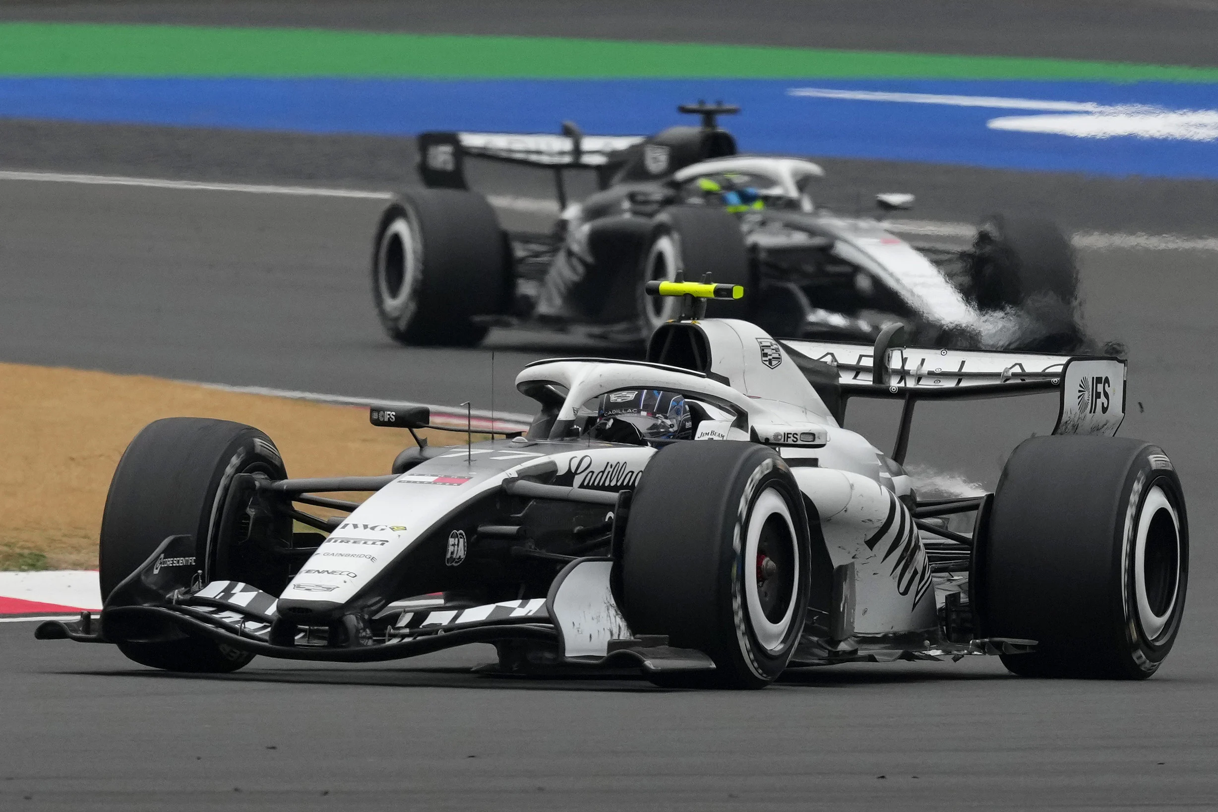 SHANGHAI, CHINA - MARCH 15: Valtteri Bottas of Finland driving the (77) Cadillac F1 Team MAC-26