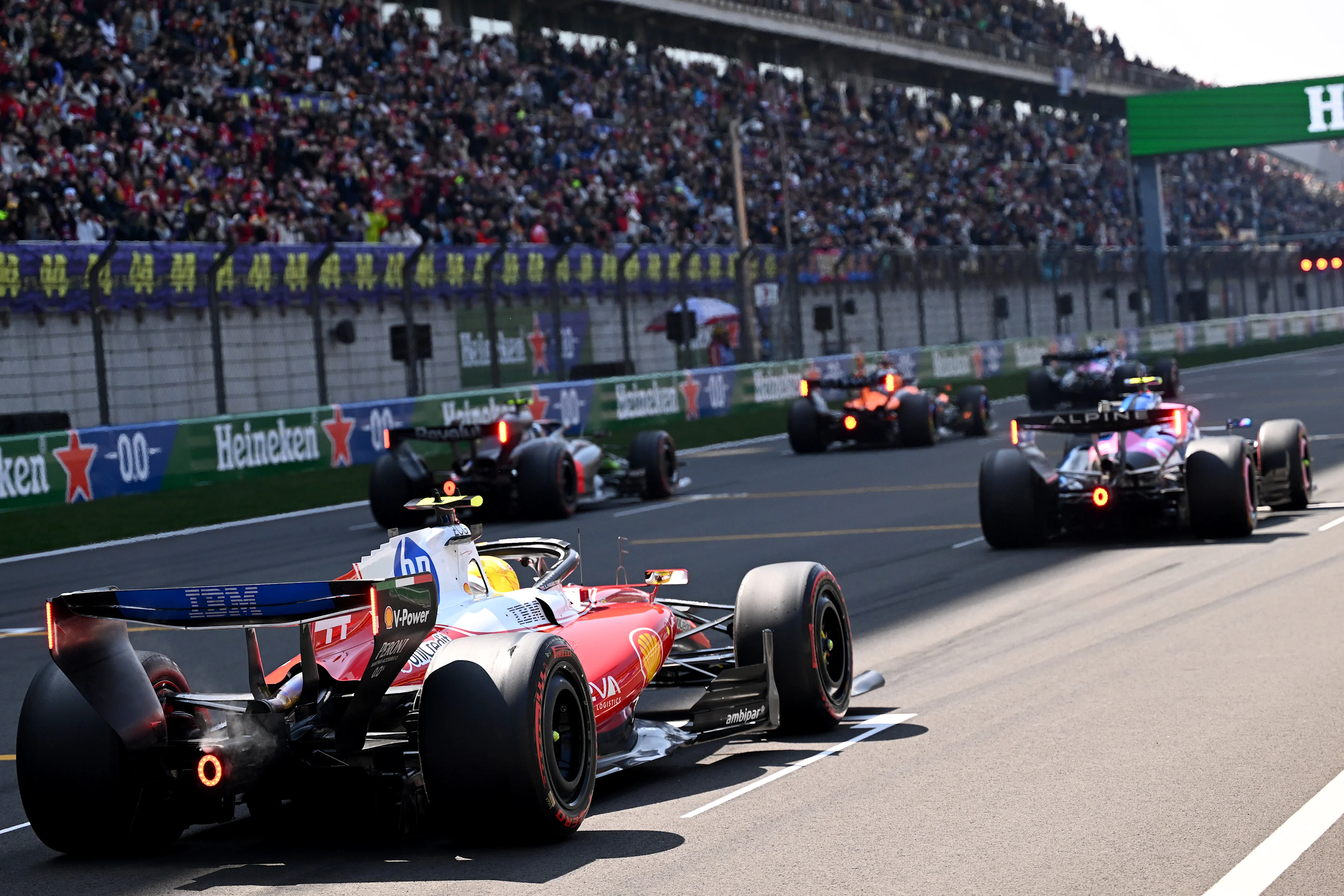 SHANGHAI, CHINA - MARCH 13: Franco Colapinto of Argentina driving the (43) Alpine F1 A526 Mercedes