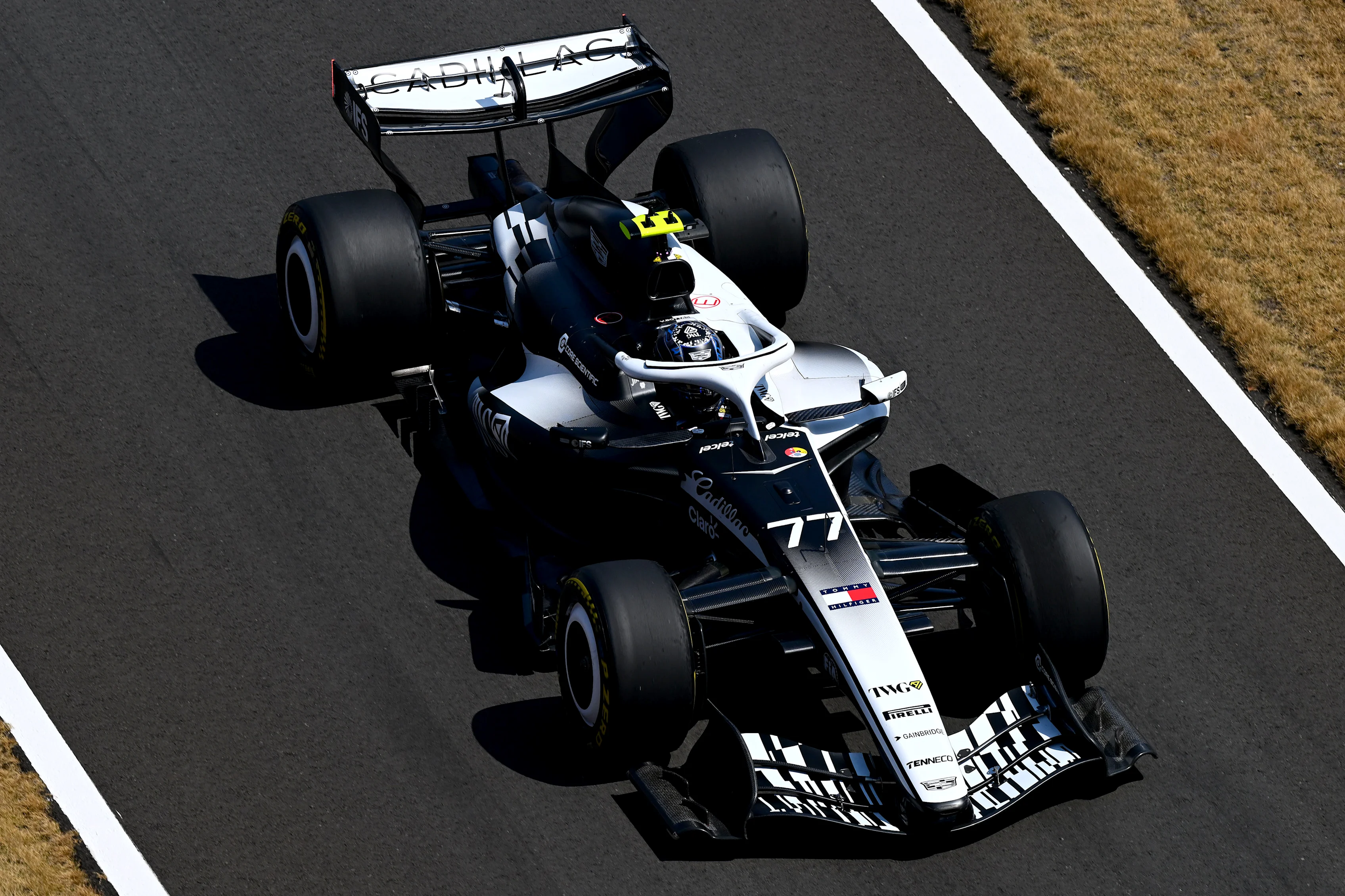 SHANGHAI, CHINA - MARCH 13: Valtteri Bottas of Finland driving the (77) Cadillac F1 Team MAC-26