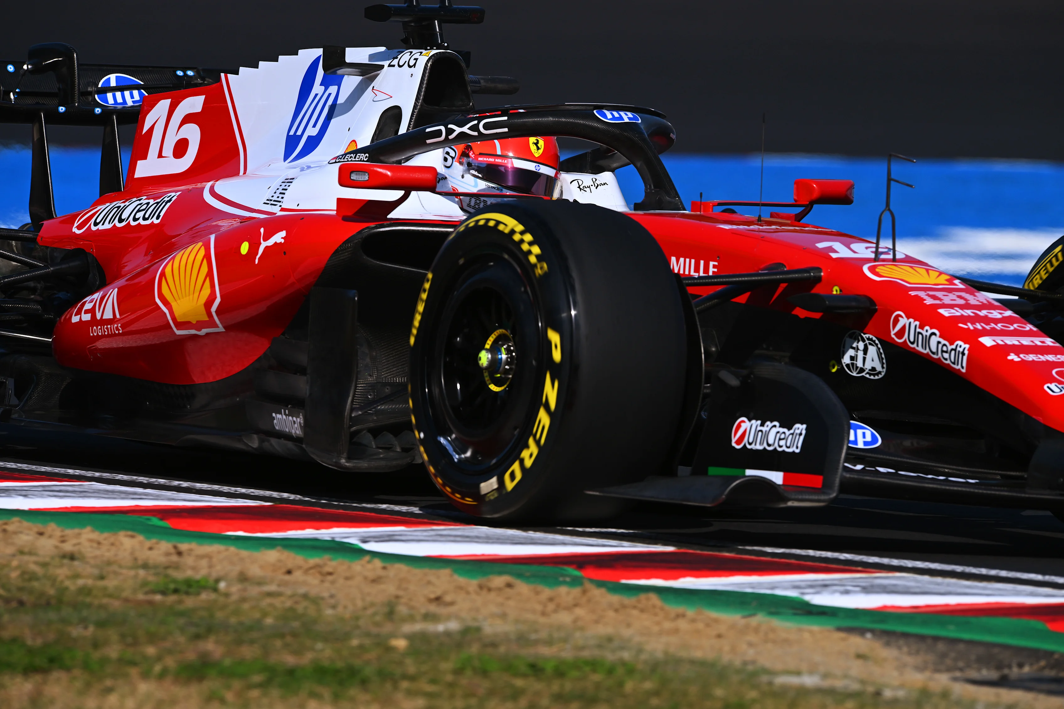 SUZUKA, JAPAN - MARCH 27: Charles Leclerc of Monaco driving the (16) Scuderia Ferrari SF-26 on