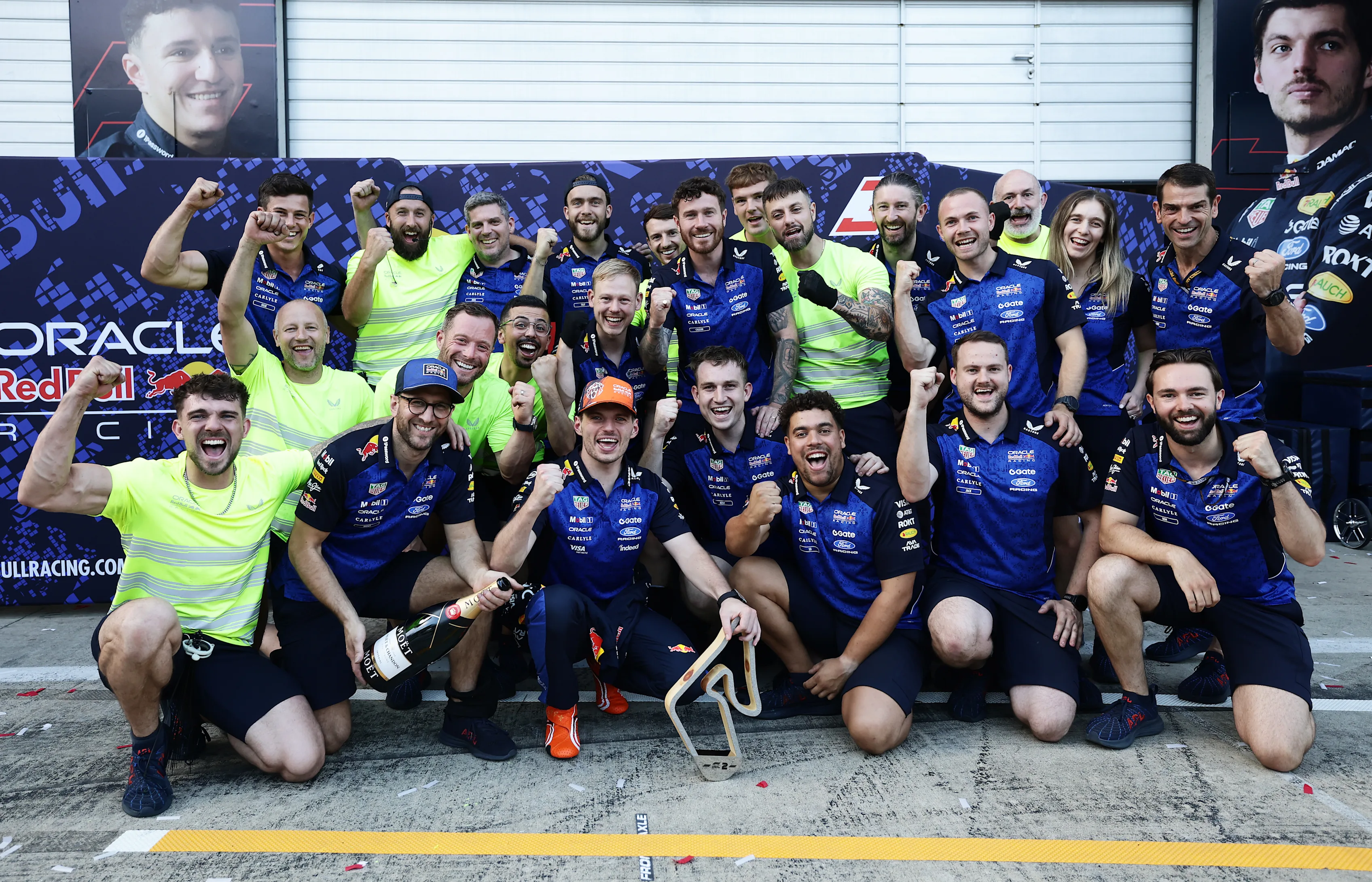 SPIELBERG, AUSTRIA - JUNE 28: Second placed Max Verstappen of the Netherlands and Oracle Red Bull