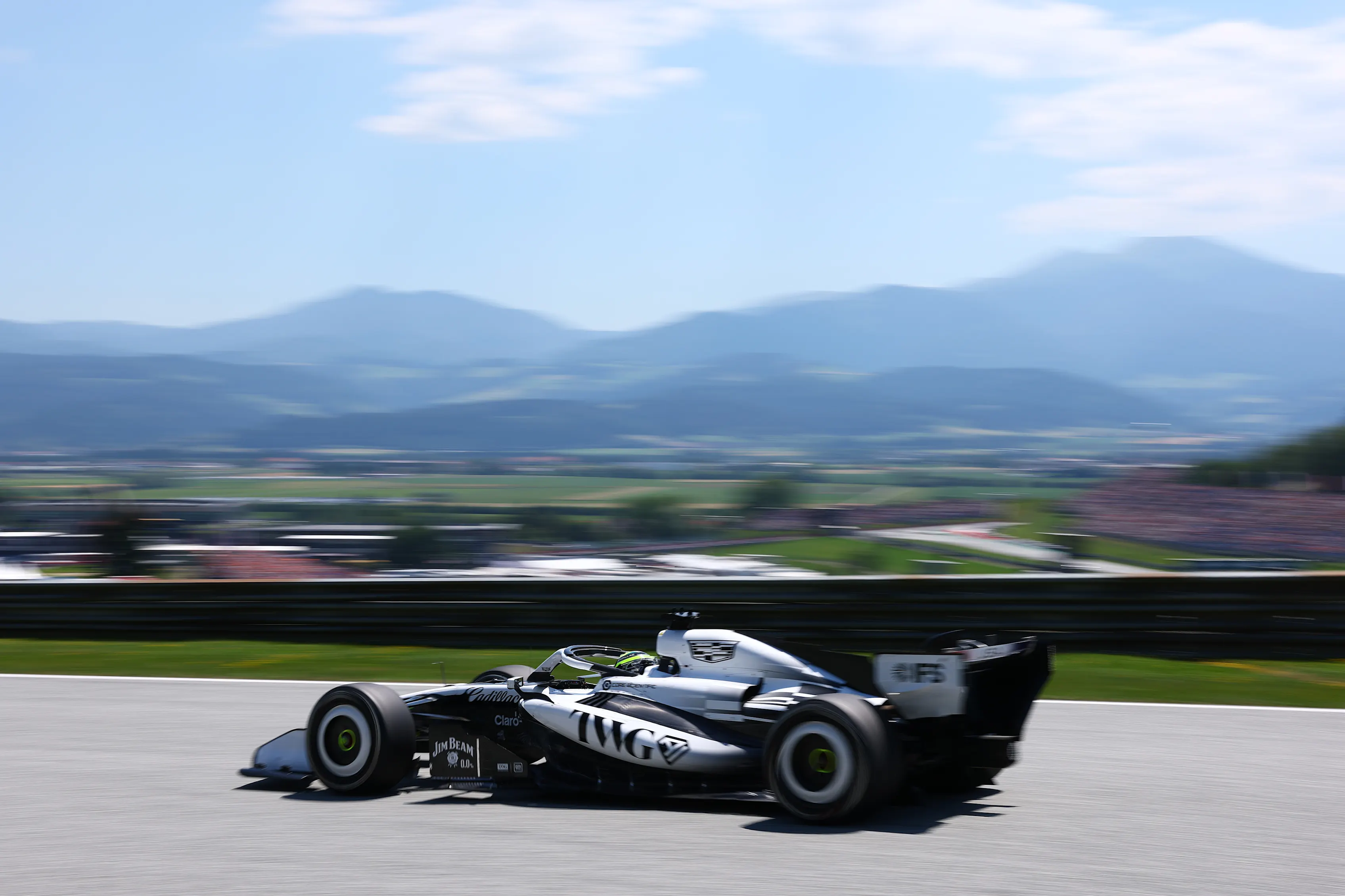 SPIELBERG, AUSTRIA - JUNE 26: Sergio Perez of Mexico driving the (11) Cadillac F1 Team MAC-26
