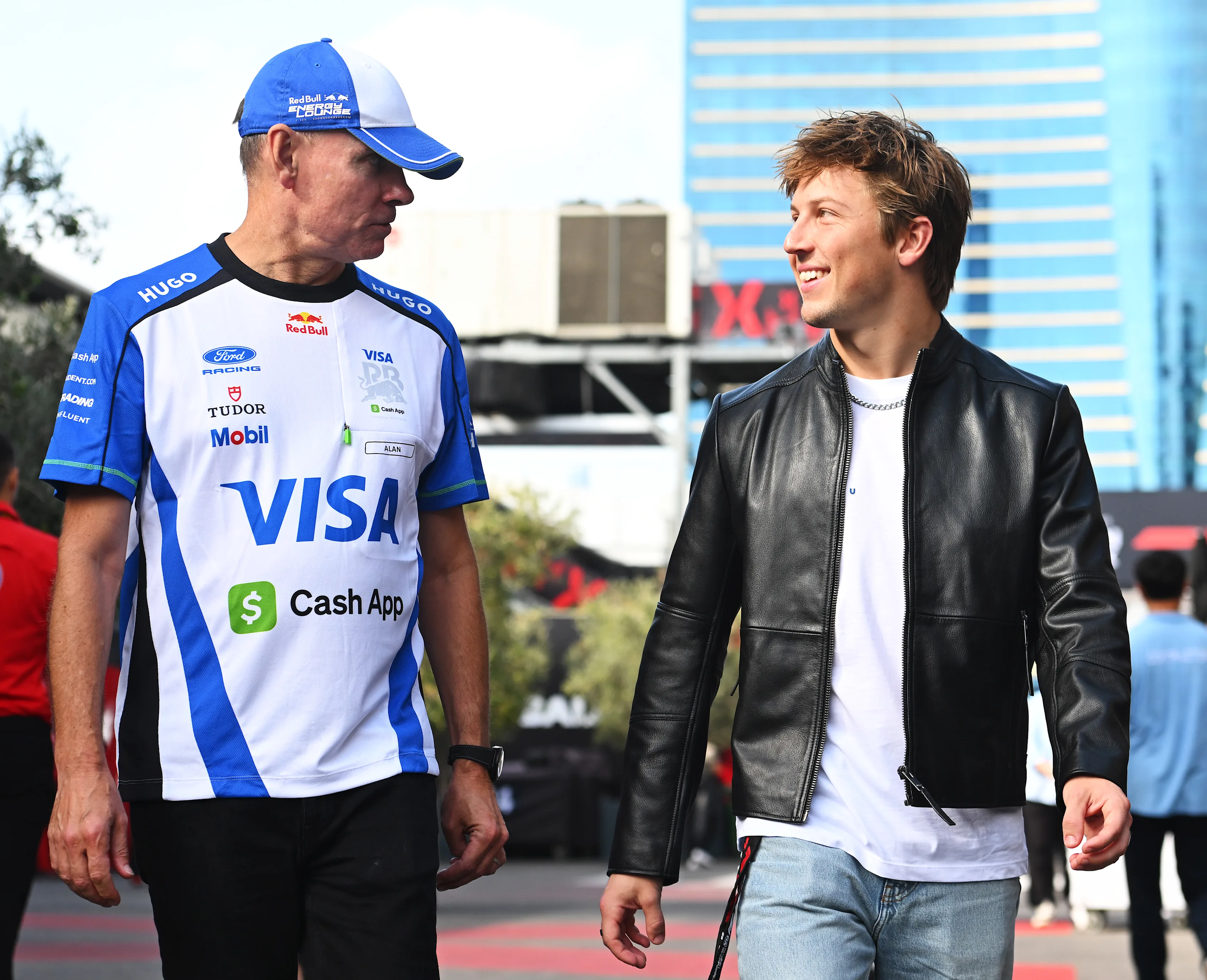 BAKU, AZERBAIJAN - SEPTEMBER 23: Alan Permane, Team Principal of Visa Cash App Racing Bulls and