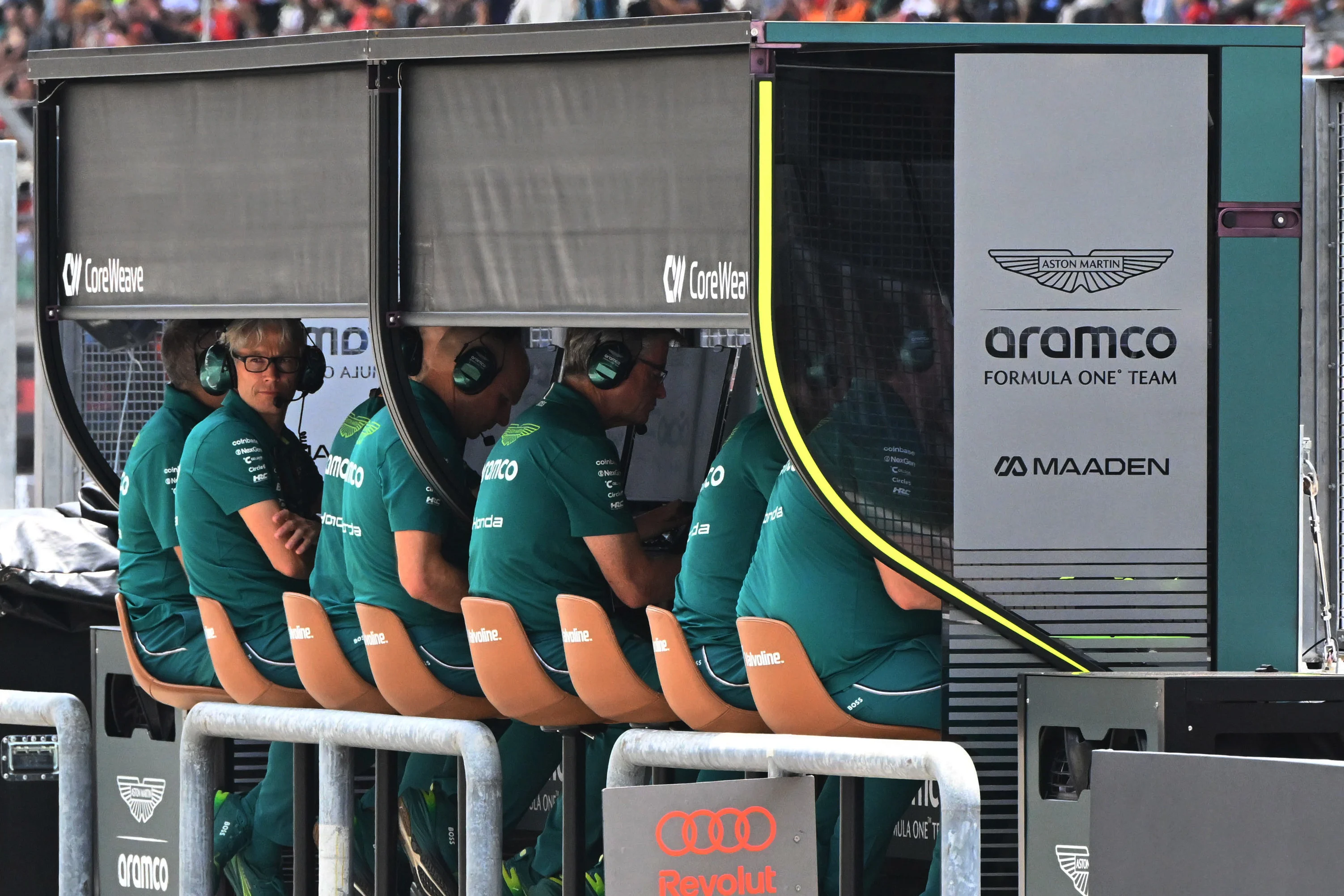 KUALA LUMPUR, MALAYSIA - OCTOBER 02: Mike Krack, Chief Trackside Officer of Aston Martin F1 Team