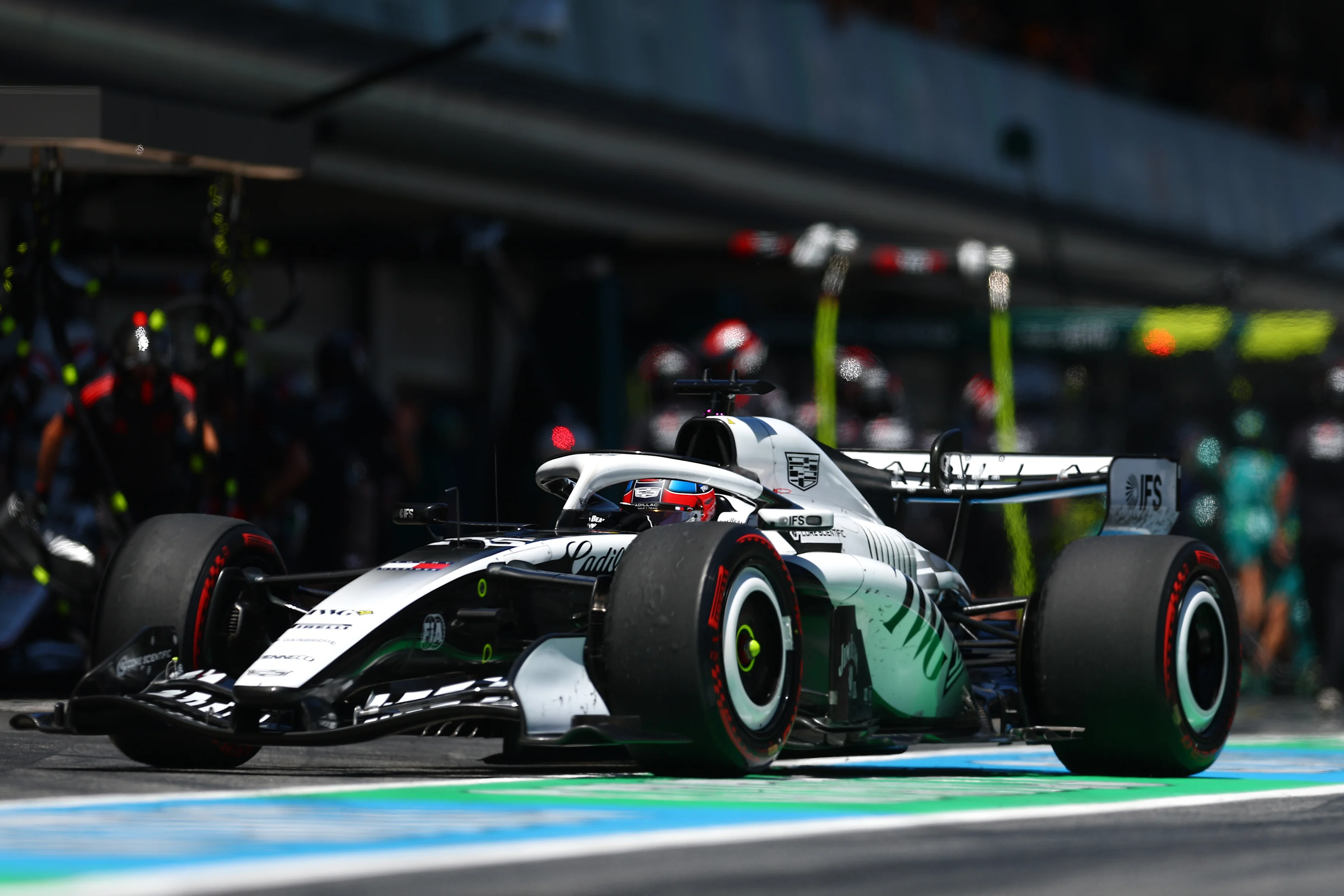 BARCELONA, SPAIN - JUNE 12: Colton Herta of United States driving the (25) Cadillac F1 Team MAC-26
