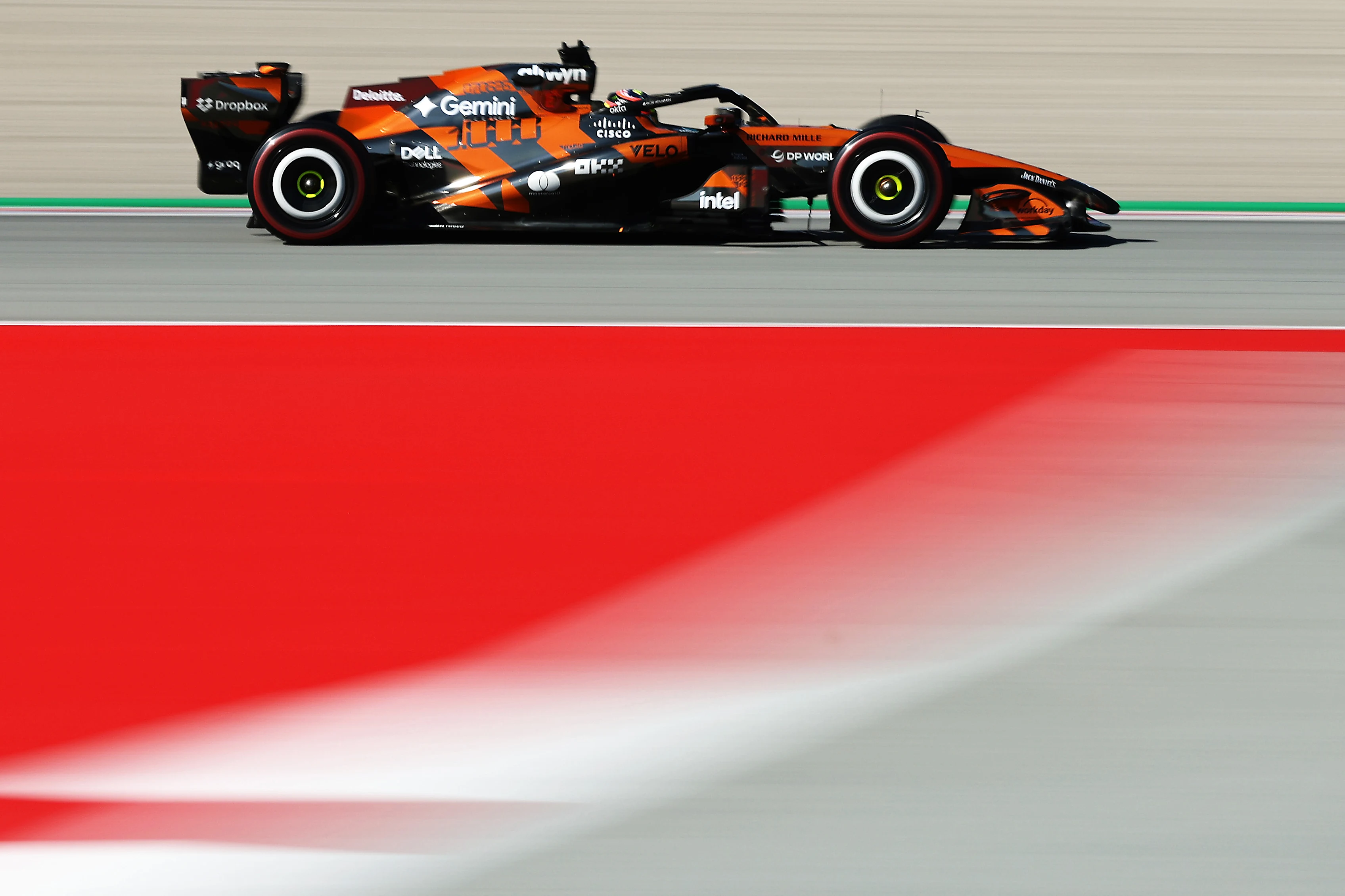 BARCELONA, SPAIN - JUNE 12: Oscar Piastri of Australia driving the (81) McLaren MCL40 Mercedes on
