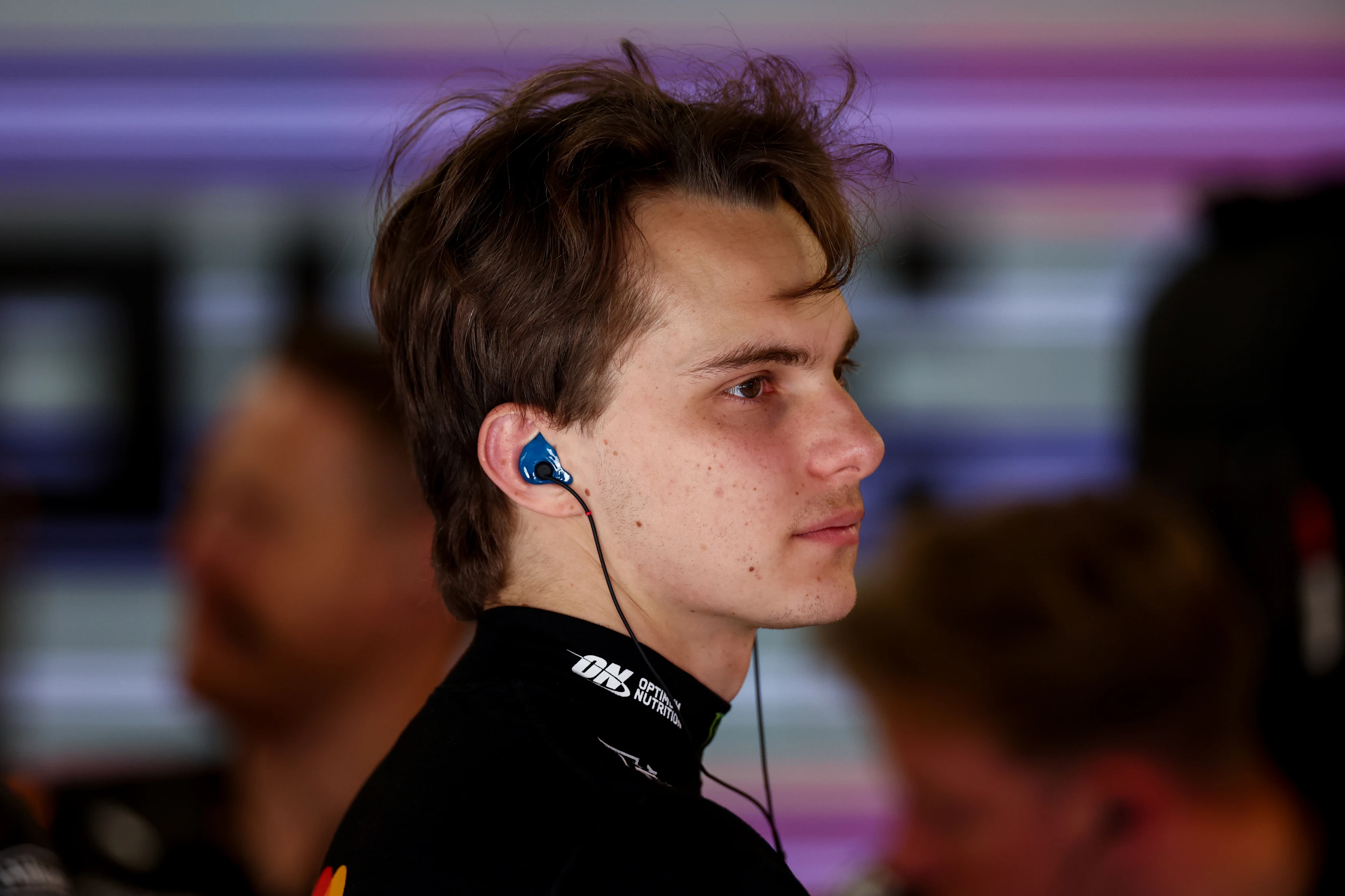 BARCELONA, SPAIN - JUNE 13: Oscar Piastri of Australia and McLaren looks on in the garage during