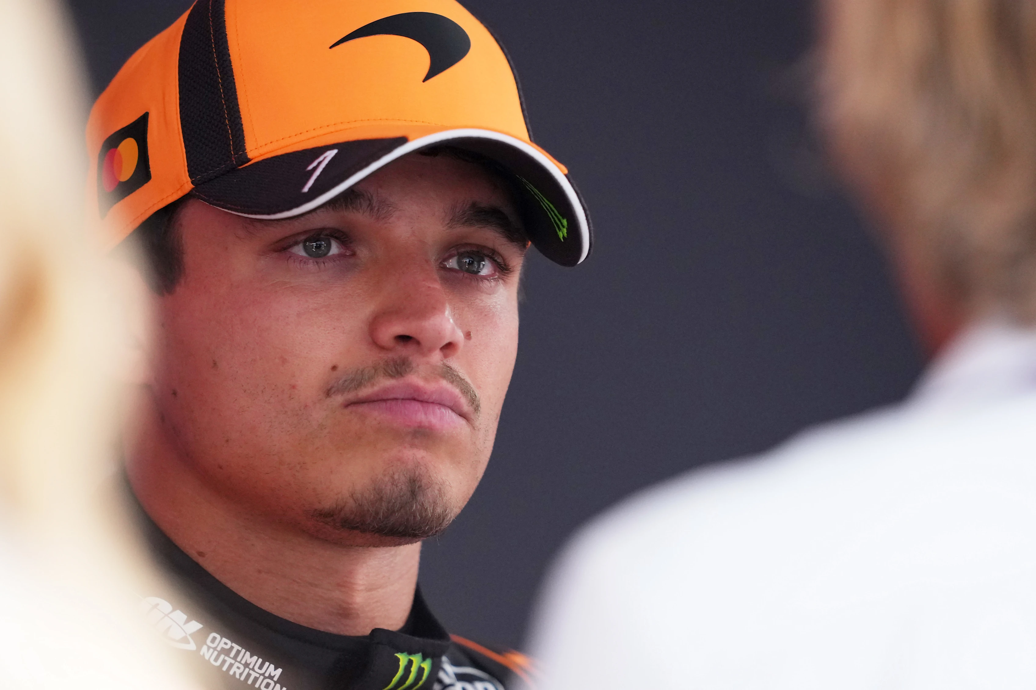 SPA, BELGIUM - JULY 18: Third placed qualifier Lando Norris of Great Britain and McLaren is