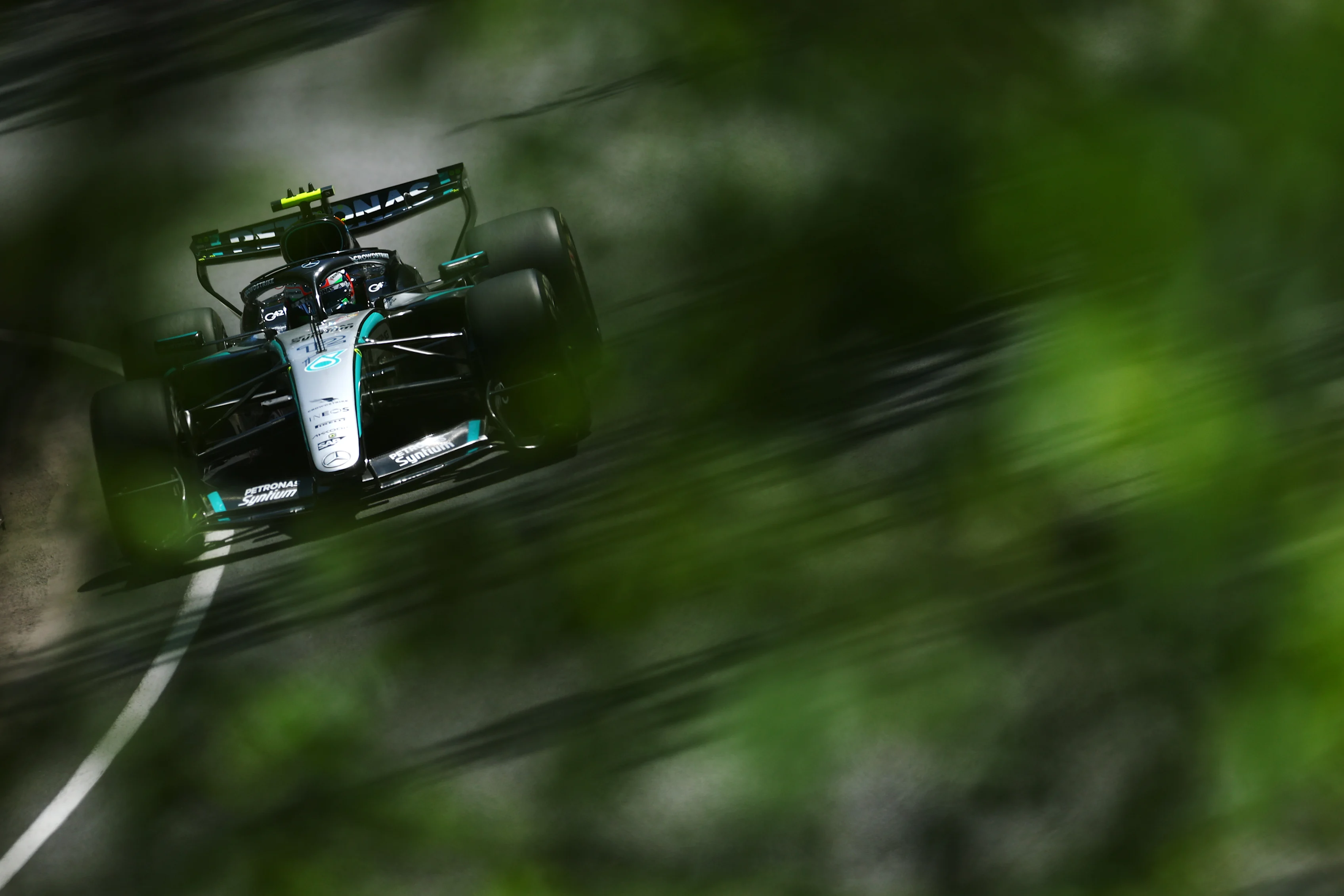 MONTREAL, QUEBEC - MAY 22: Andrea Kimi Antonelli of Italy driving the (12) Mercedes AMG Petronas F1