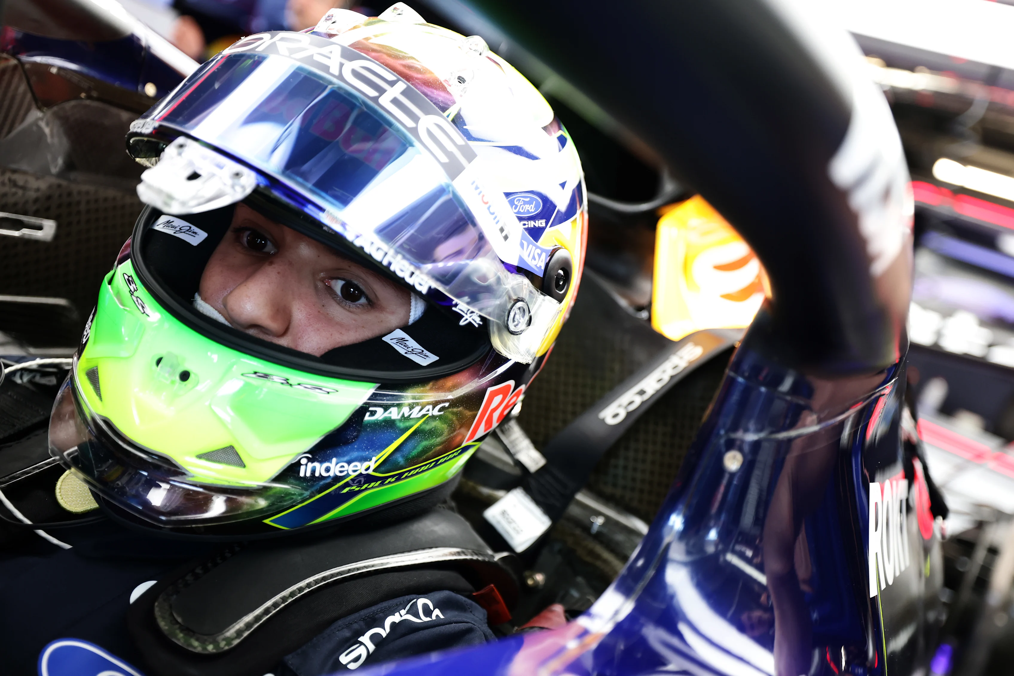 MONTREAL, QUEBEC - MAY 22: Isack Hadjar of France and Oracle Red Bull Racing prepares to drive